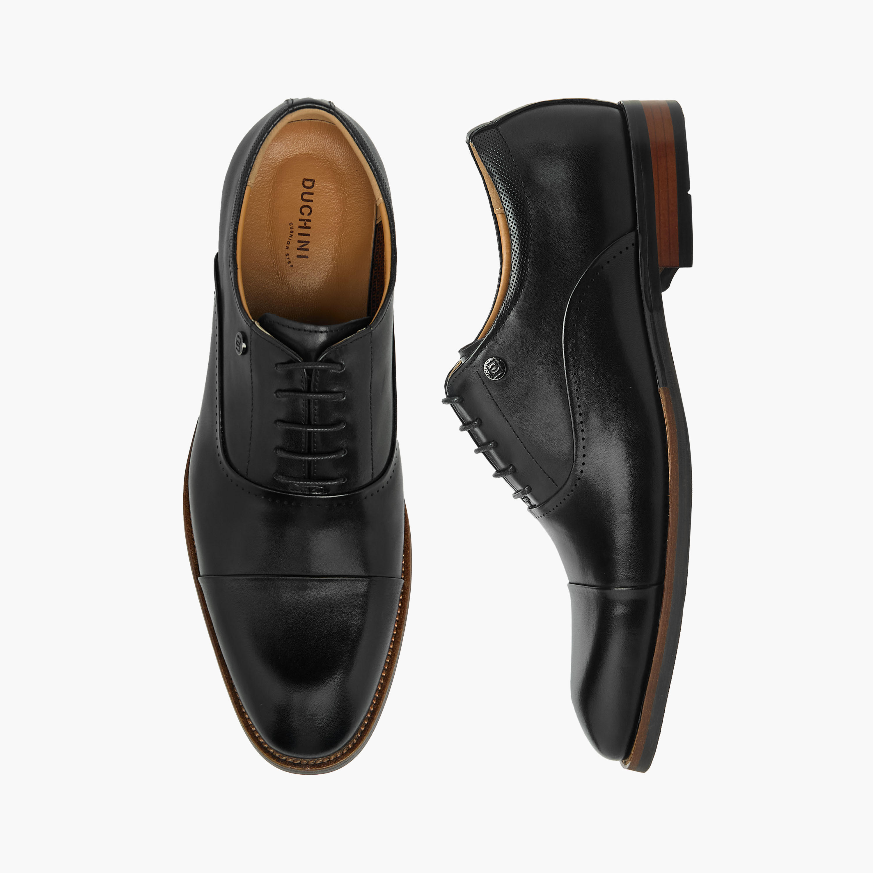 حذاء أوكسفورد جلد طبيعي برباط للرجال من دوتشيني-men-shoes-formalshoes-image-1
