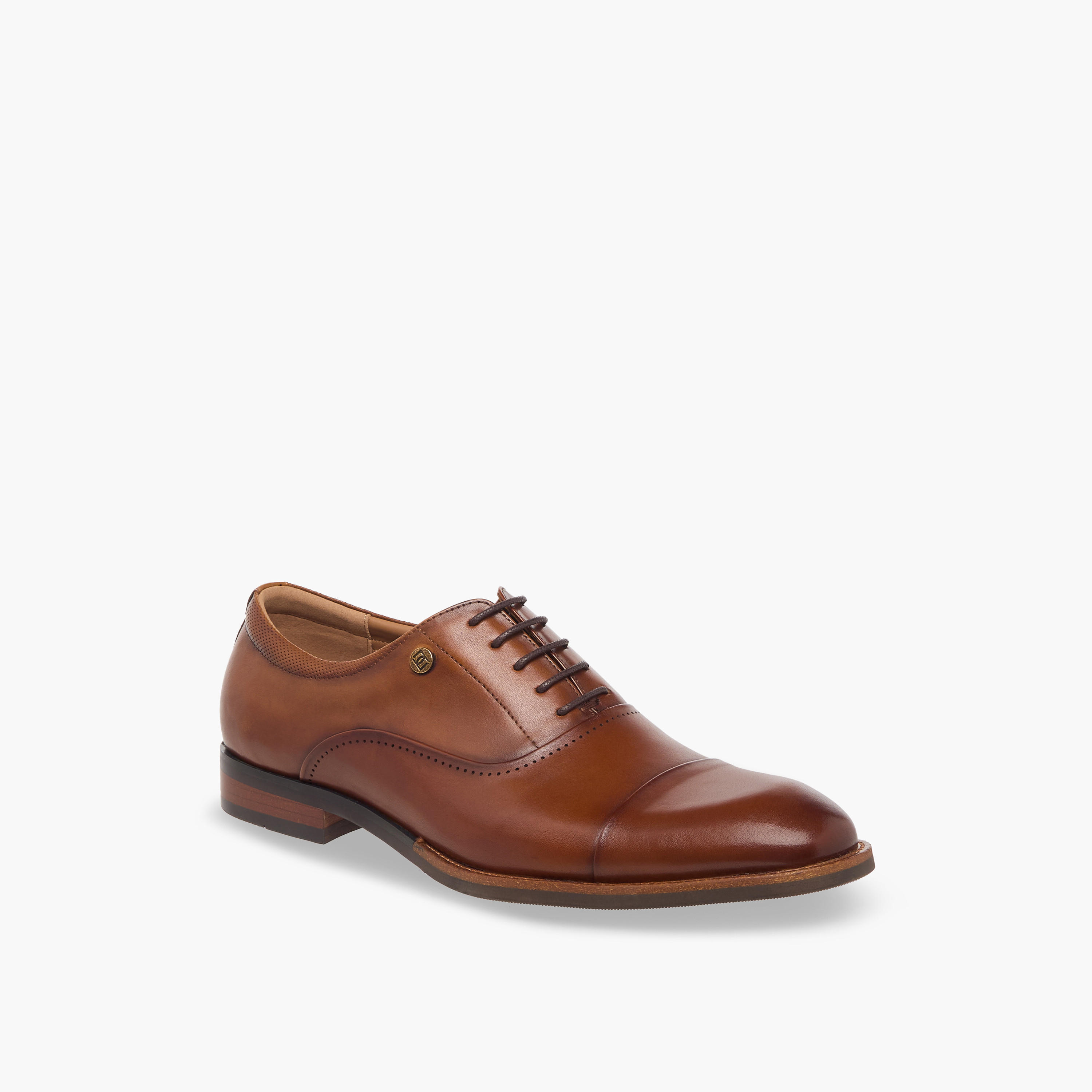 حذاء أوكسفورد جلد طبيعي برباط للرجال من دوتشيني-men-shoes-formalshoes-image-2