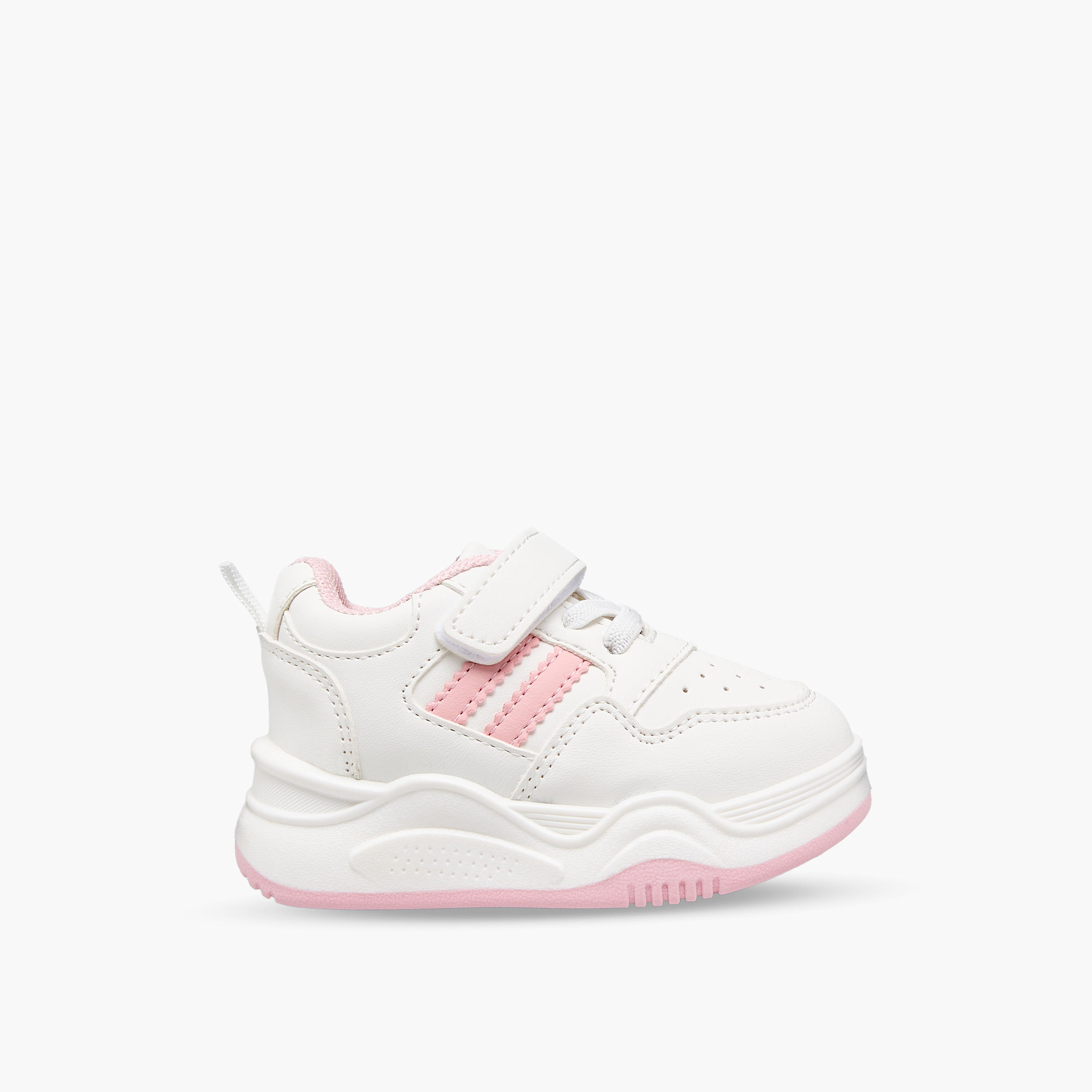 Flora Bella Girls Hook & Loop Ankle Sneakers-girls-shoes-sneakers-image-3
