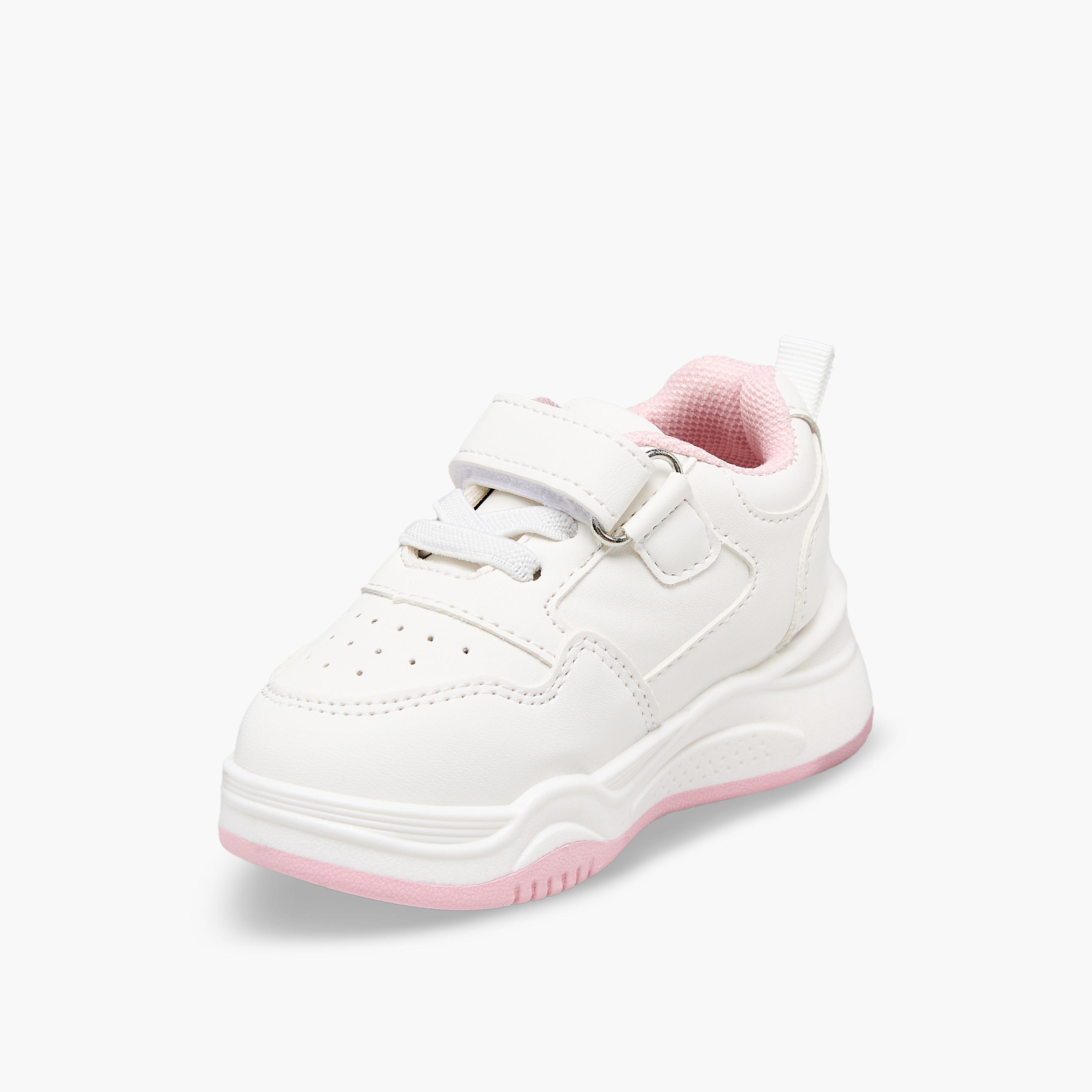 Flora Bella Girls Hook & Loop Ankle Sneakers-girls-shoes-sneakers-image-4
