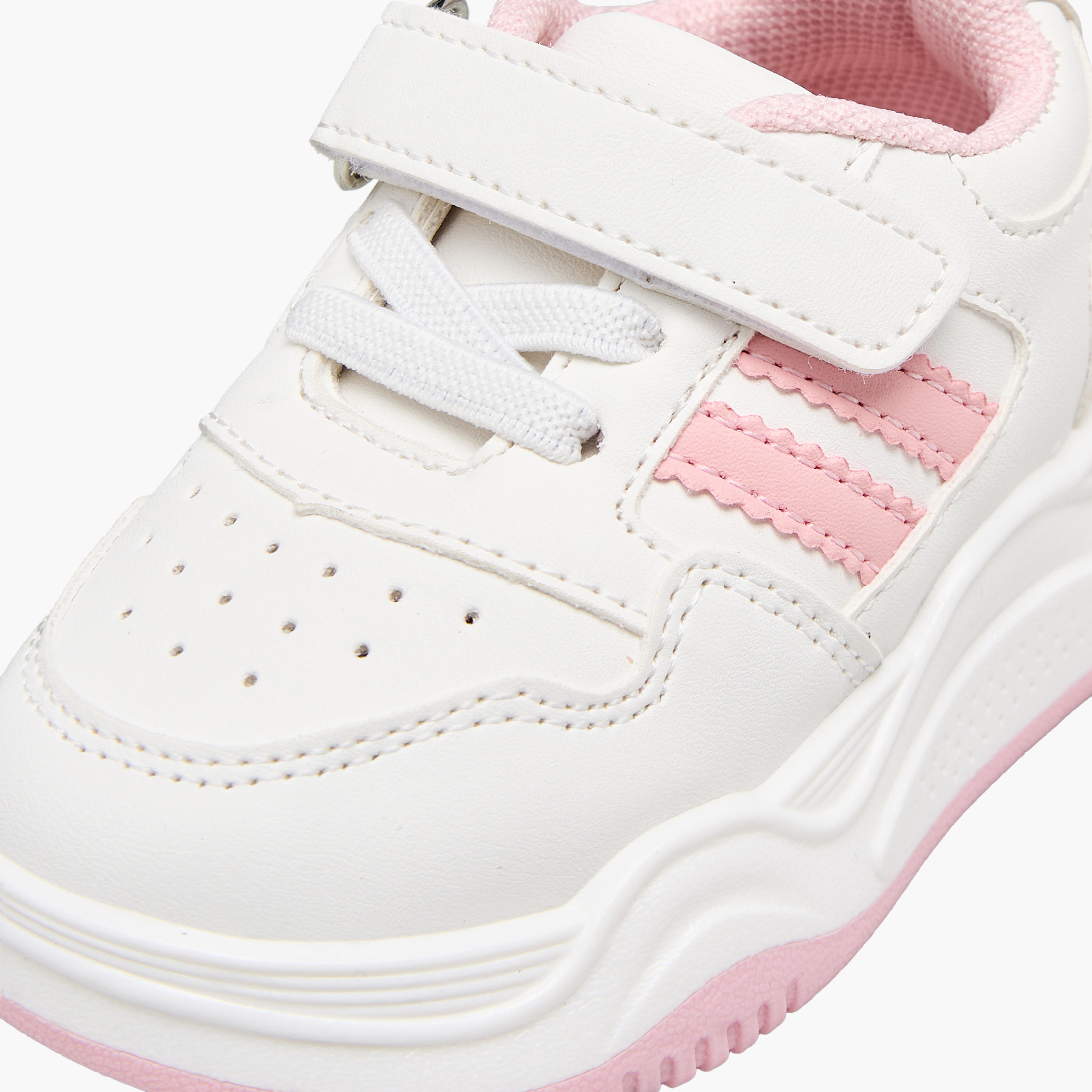 Flora Bella Girls Hook & Loop Ankle Sneakers-girls-shoes-sneakers-image-7