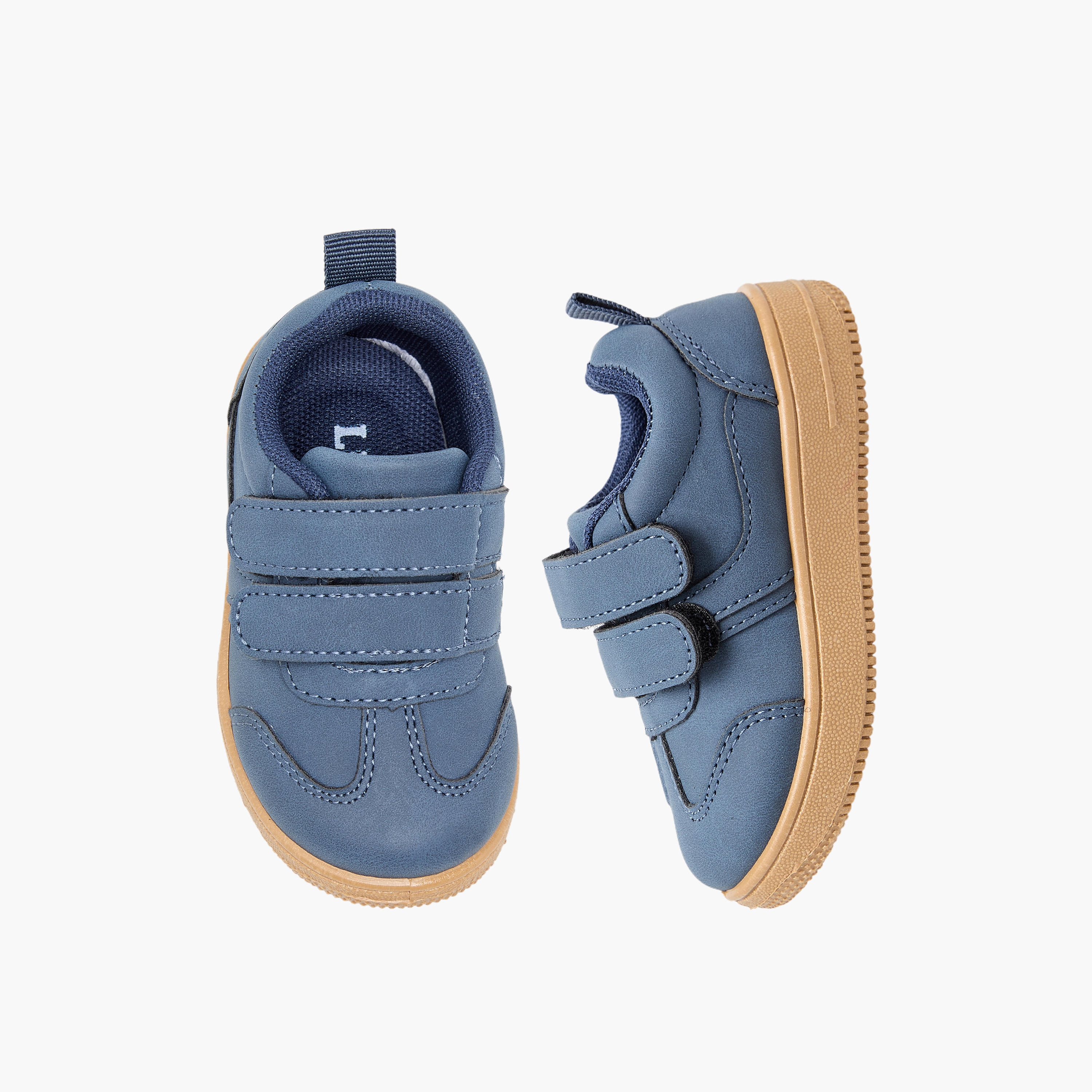 LBL by Shoexpress Boys Hook & Loop Ankle Sneakers-boys-shoes-sneakers-image-1