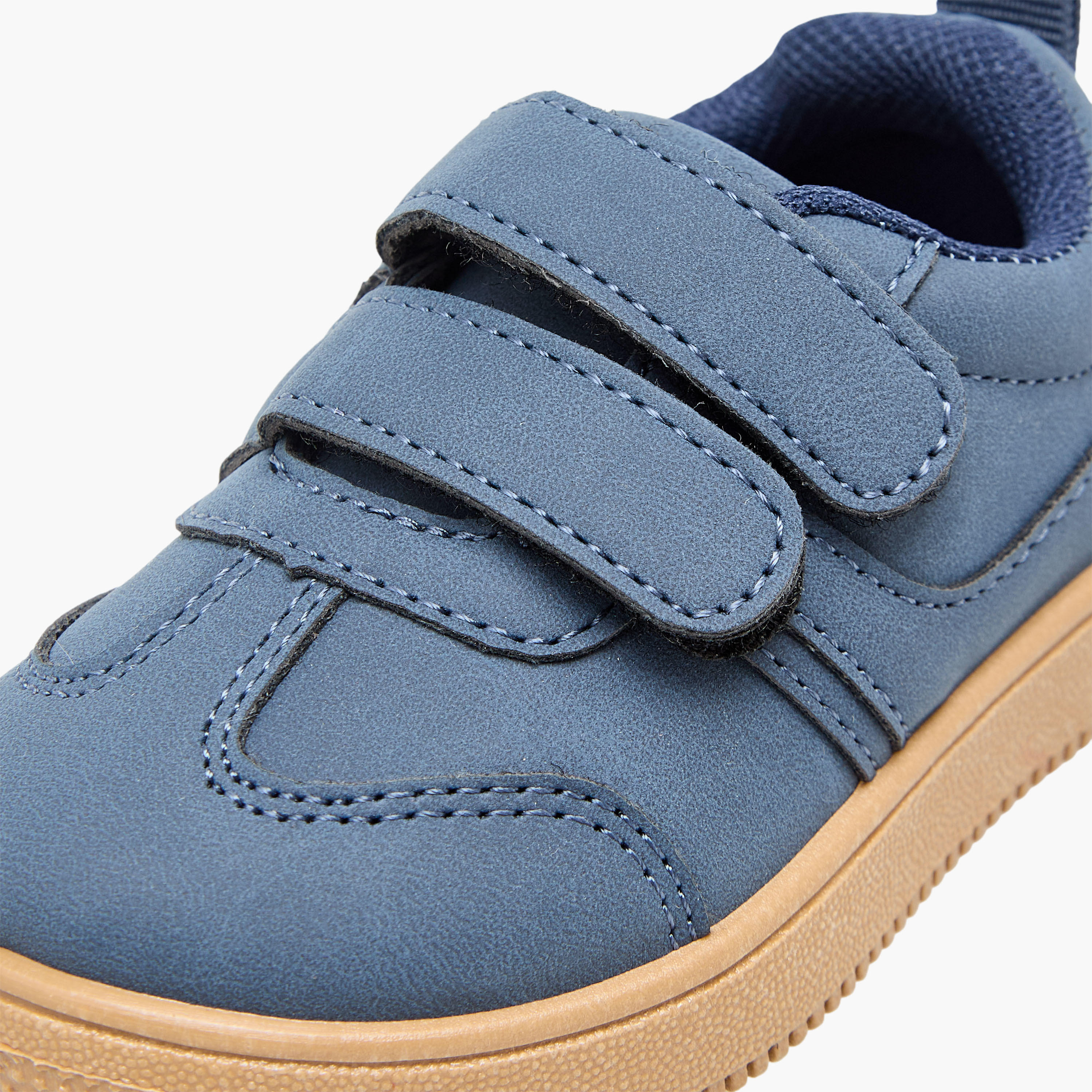 LBL by Shoexpress Boys Hook & Loop Ankle Sneakers-boys-shoes-sneakers-image-7