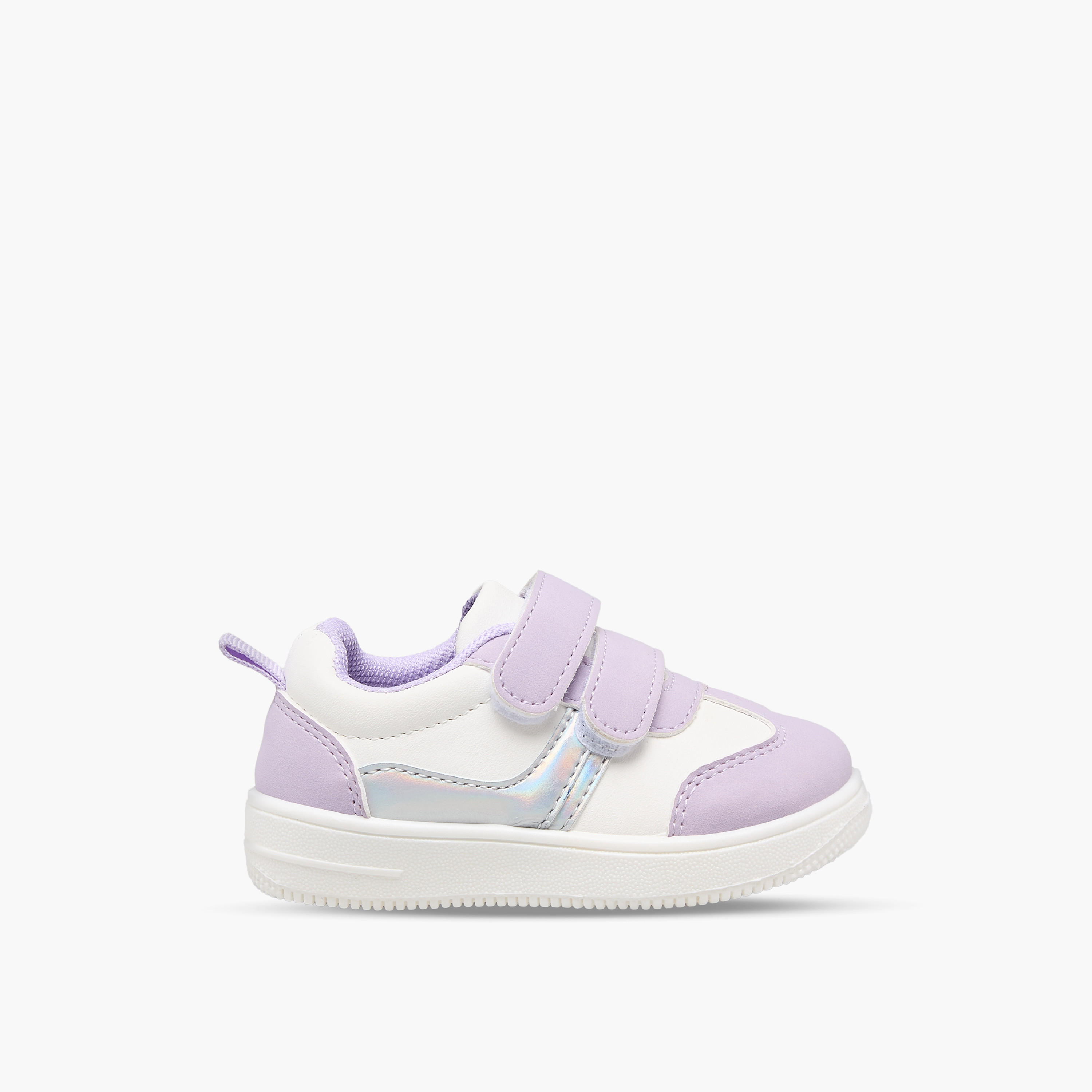 Flora Bella Girls Hook & Loop Ankle Sneakers-girls-shoes-sneakers-image-3
