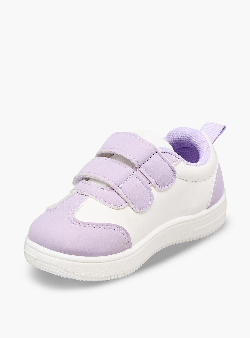 Flora Bella Girls Hook & Loop Ankle Sneakers-girls-shoes-sneakers-image-4