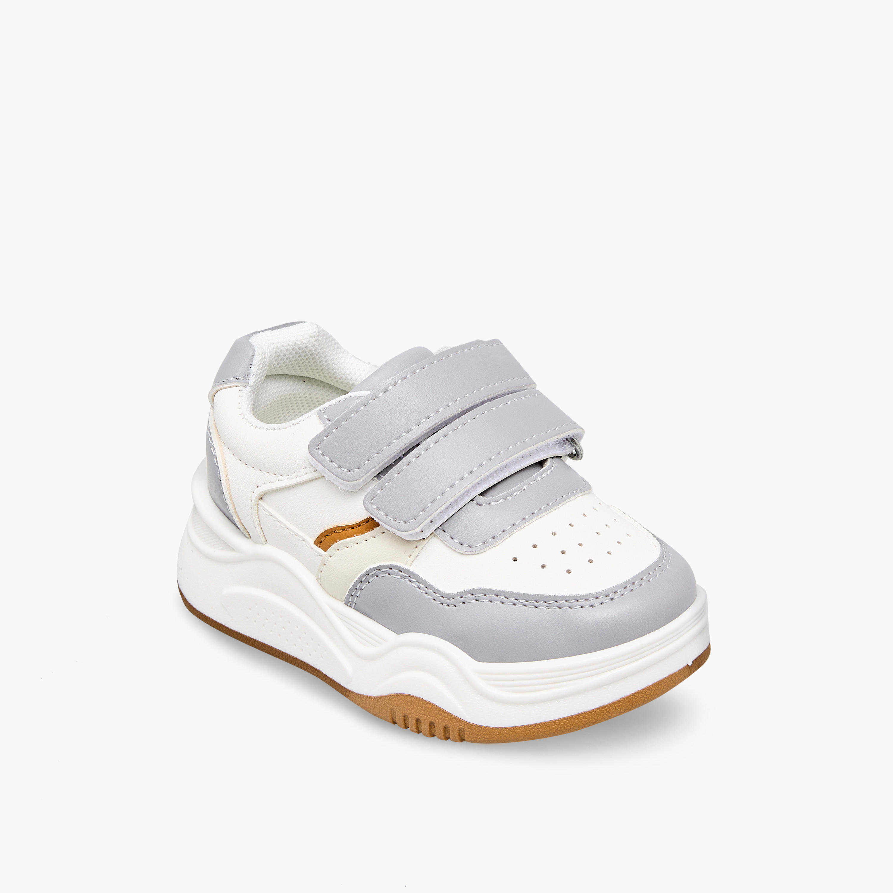 LBL by Shoexpress Boys Hook & Loop Ankle Sneakers-boys-shoes-sneakers-image-2