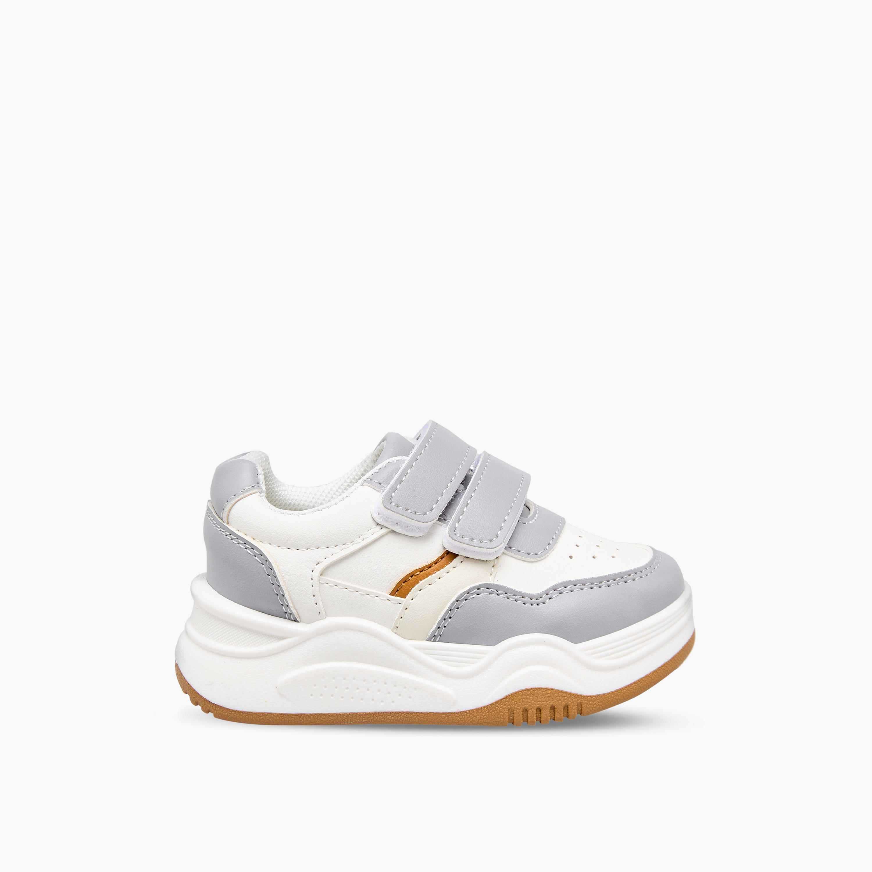 LBL by Shoexpress Boys Hook & Loop Ankle Sneakers-boys-shoes-sneakers-image-3