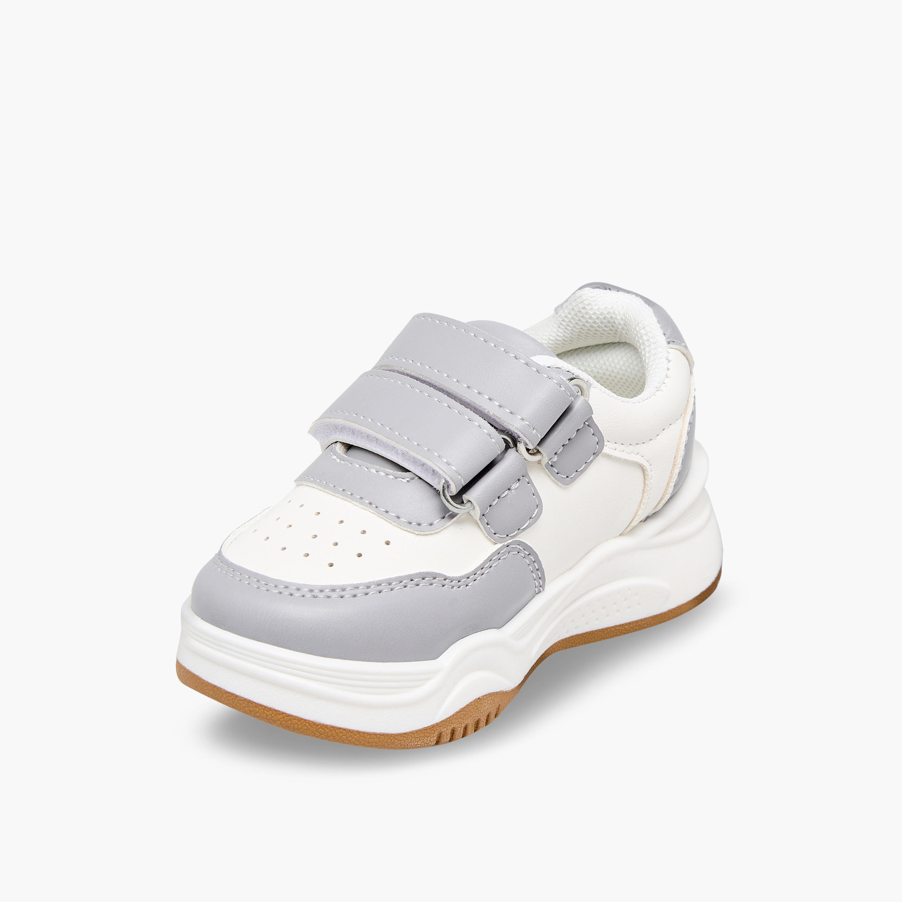 LBL by Shoexpress Boys Hook & Loop Ankle Sneakers-boys-shoes-sneakers-image-4