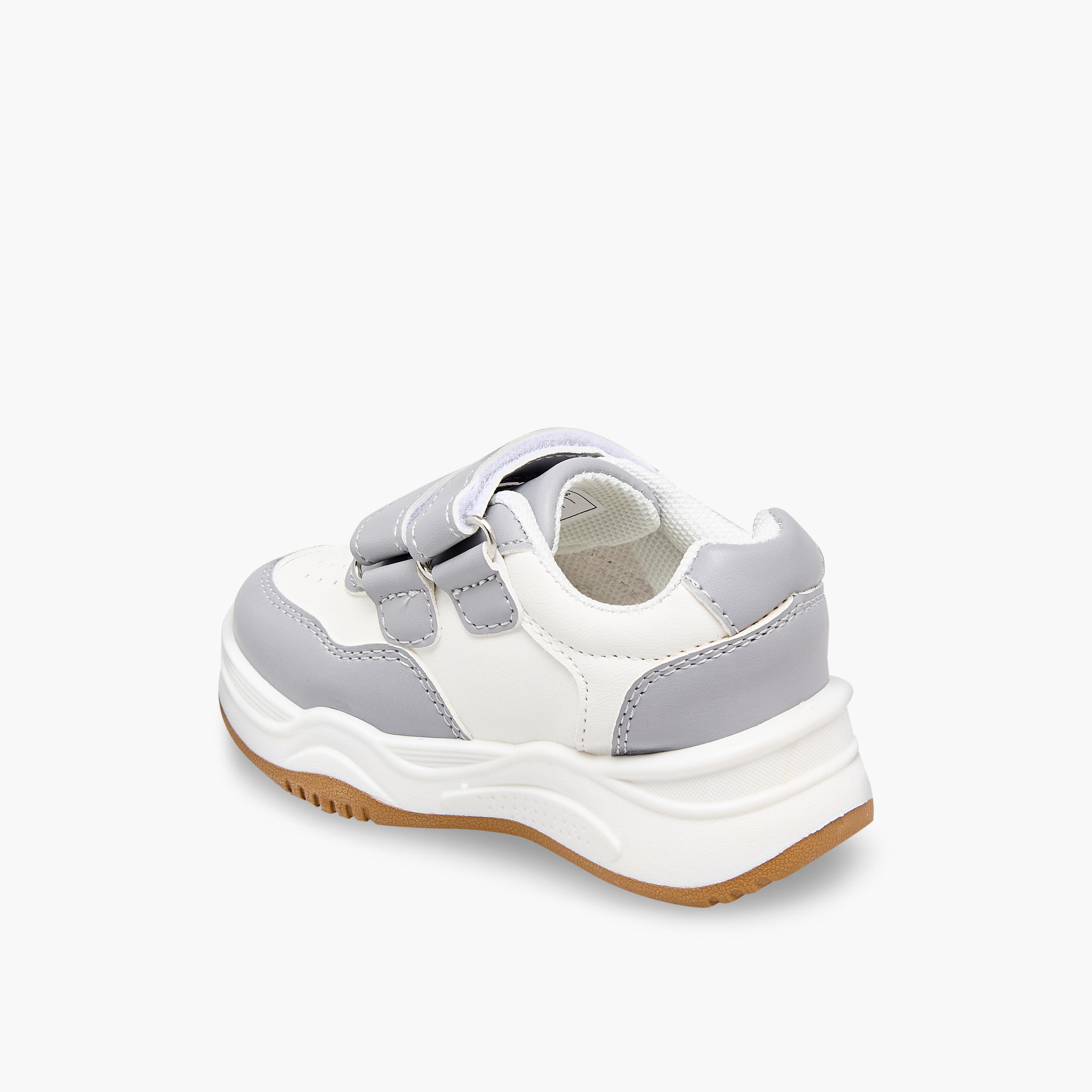 LBL by Shoexpress Boys Hook & Loop Ankle Sneakers-boys-shoes-sneakers-image-5
