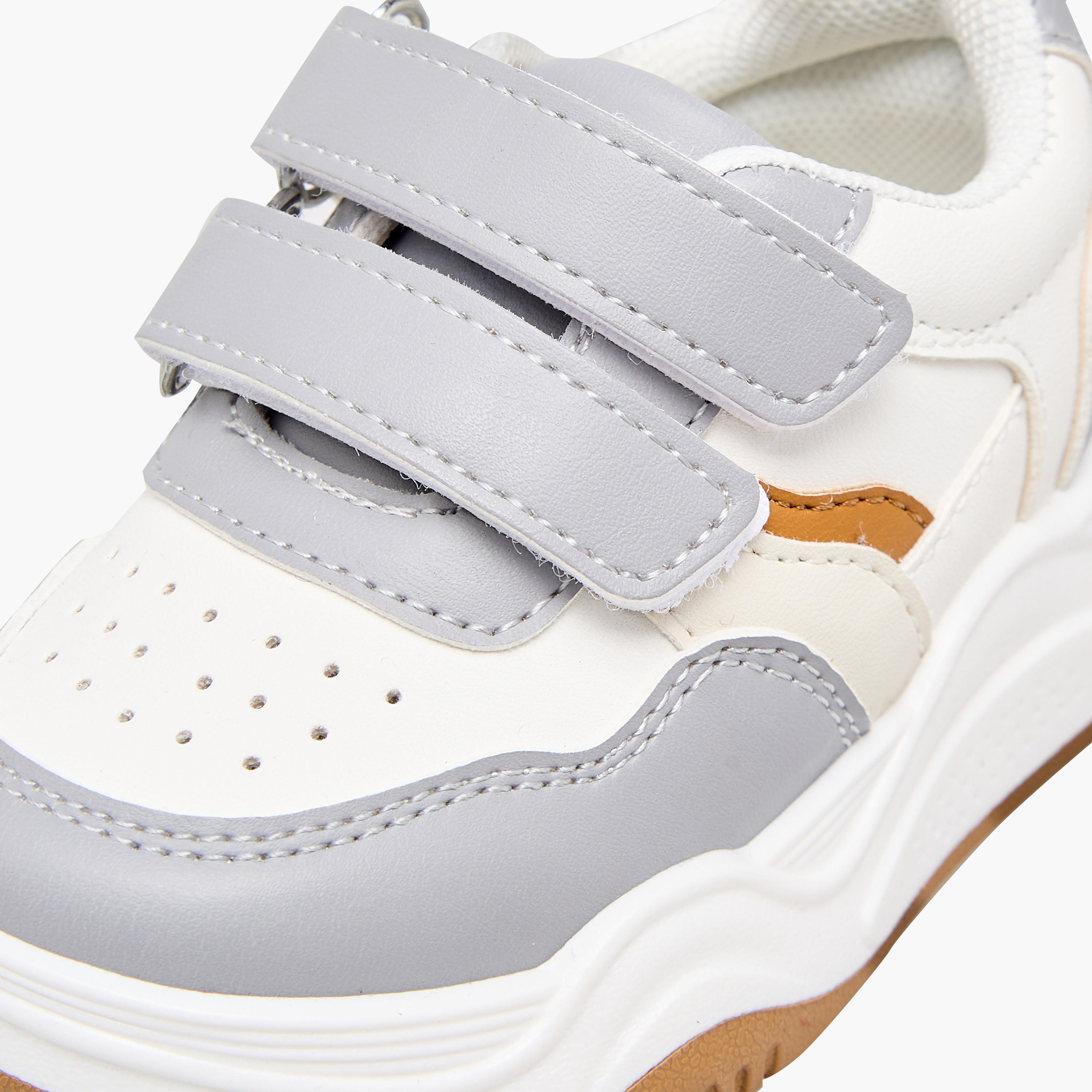 LBL by Shoexpress Boys Hook & Loop Ankle Sneakers-boys-shoes-sneakers-image-7