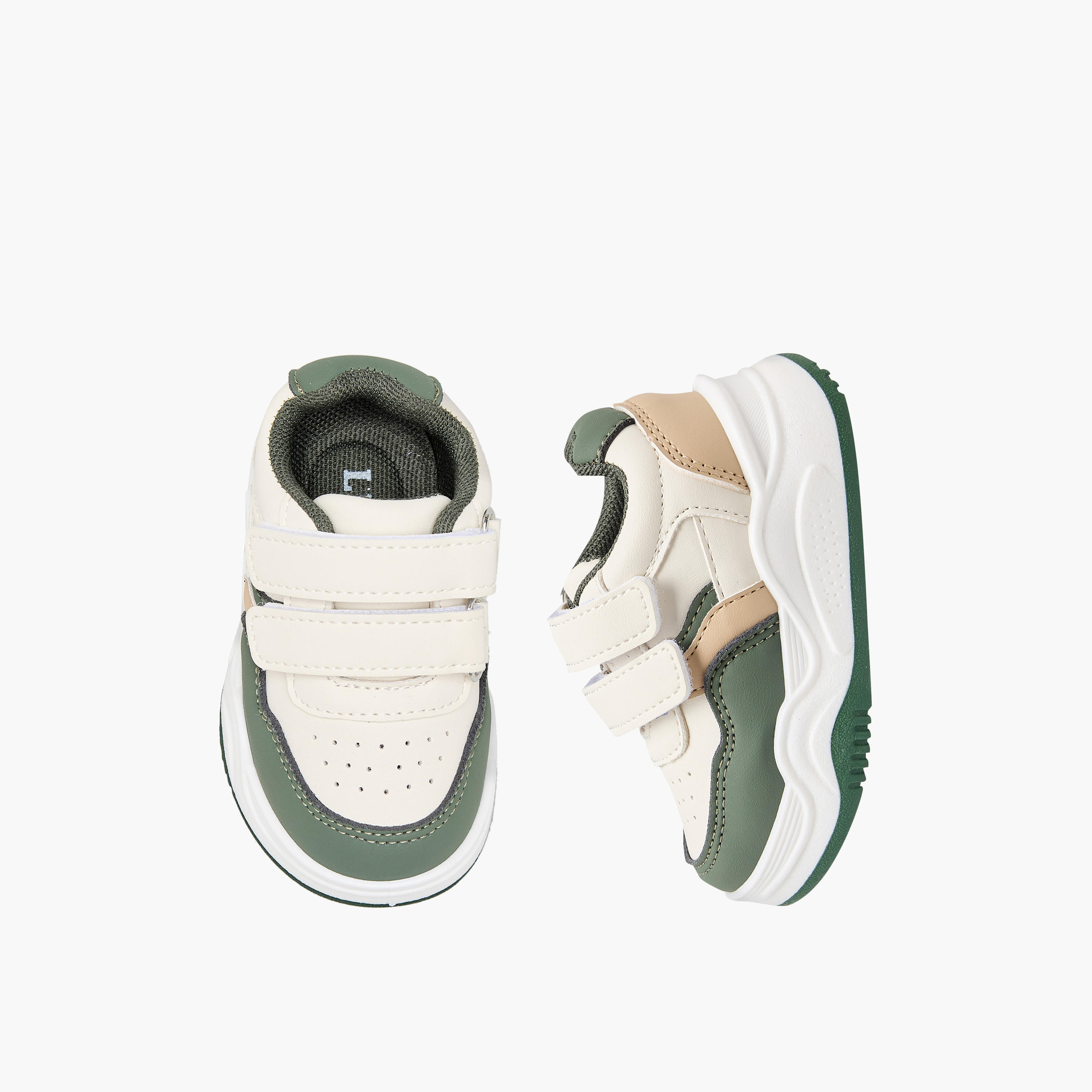 LBL by Shoexpress Boys Hook & Loop Ankle Sneakers-boys-shoes-sneakers-image-1
