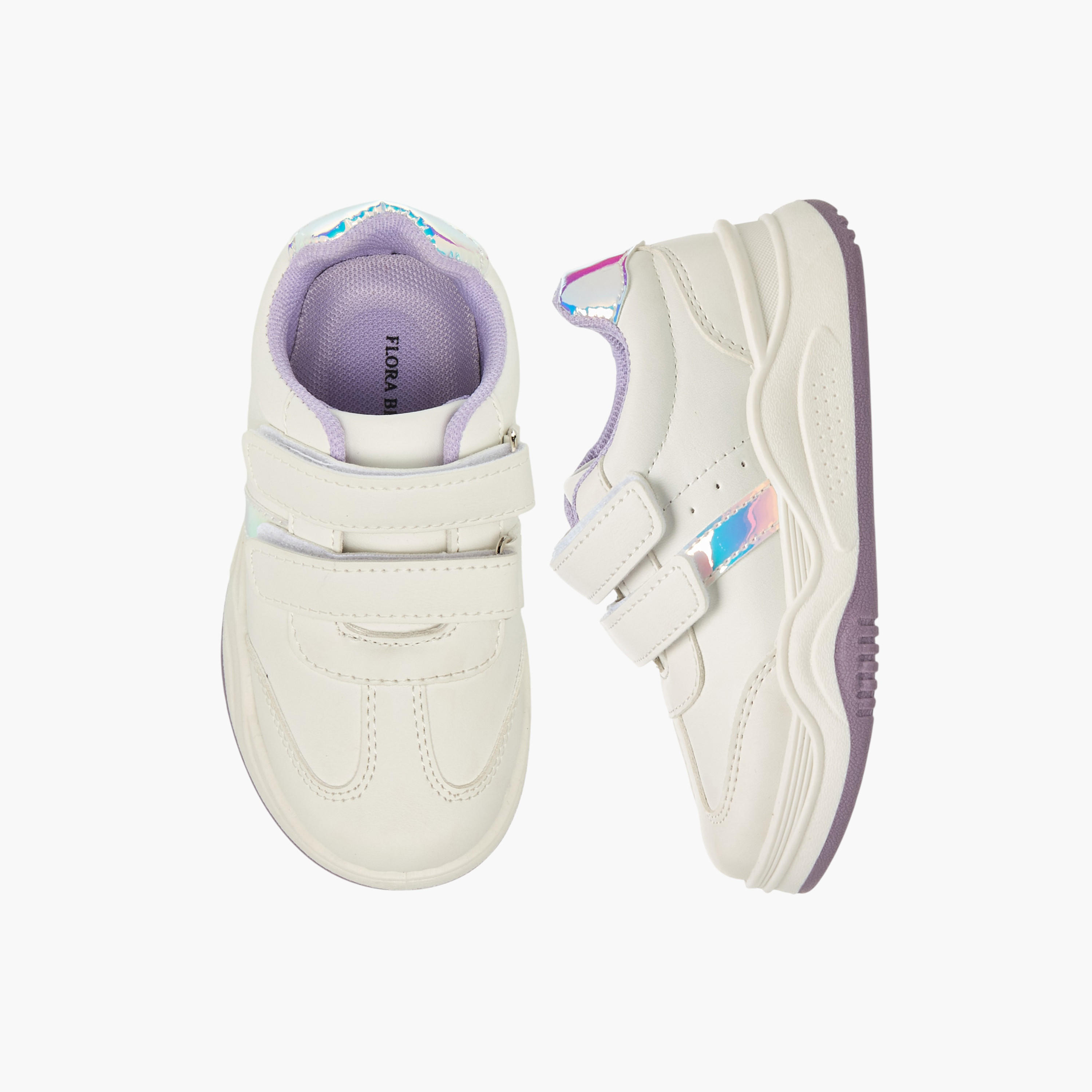 Flora Bella Girls Hook and Loop Sneakers-baby-boys-shoes-closedshoes-image-1
