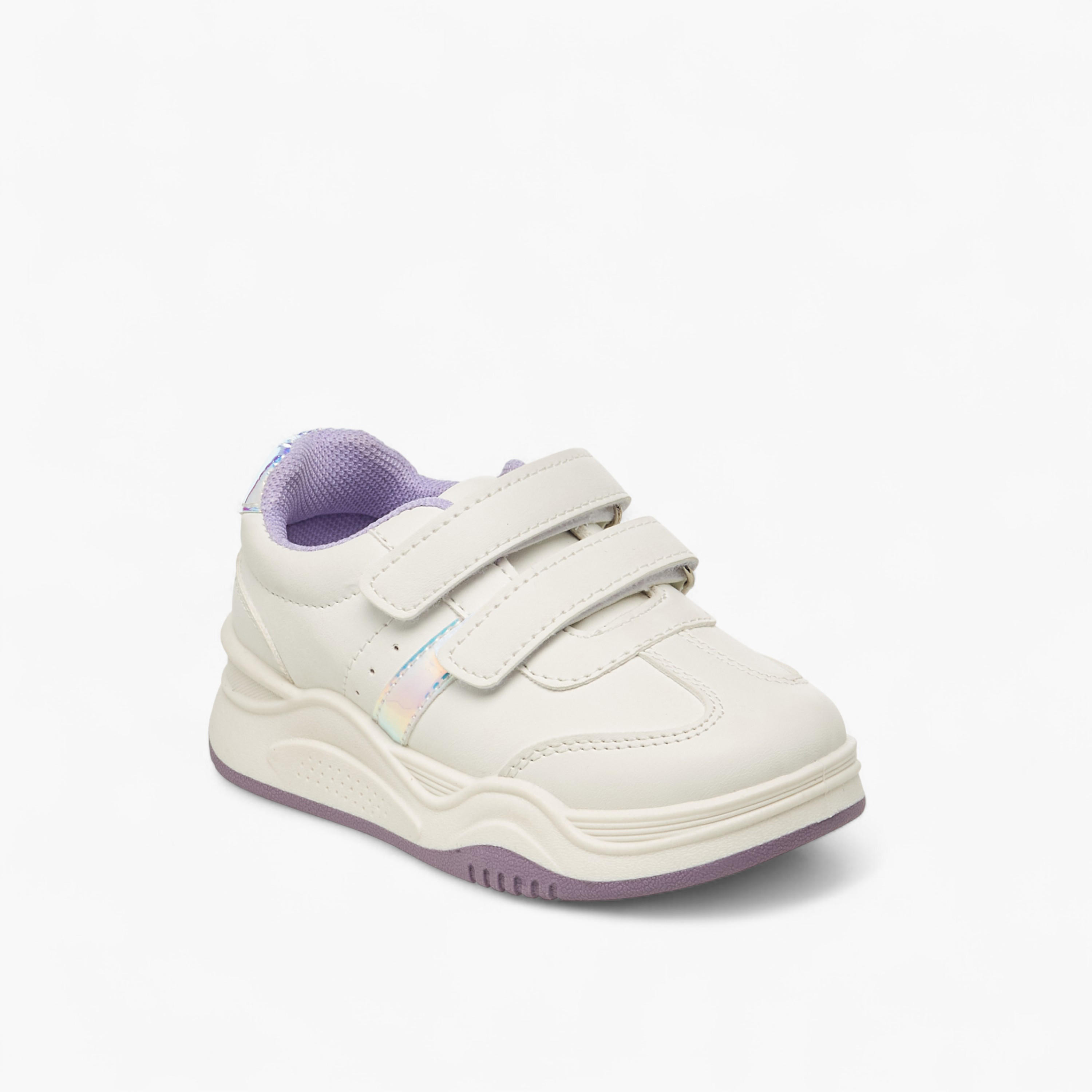 Flora Bella Girls Hook and Loop Sneakers-baby-boys-shoes-closedshoes-image-2