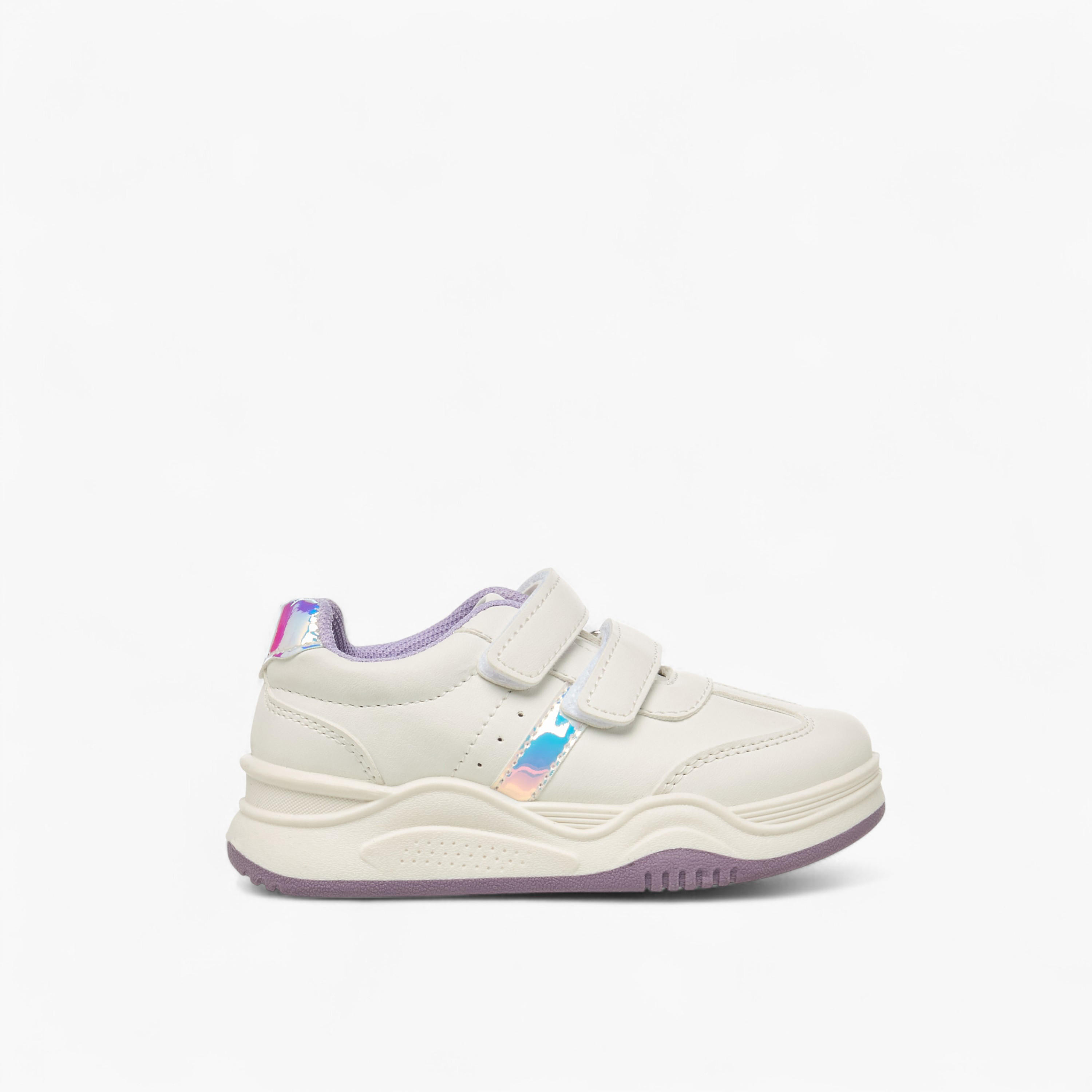 Flora Bella Girls Hook and Loop Sneakers-baby-boys-shoes-closedshoes-image-3