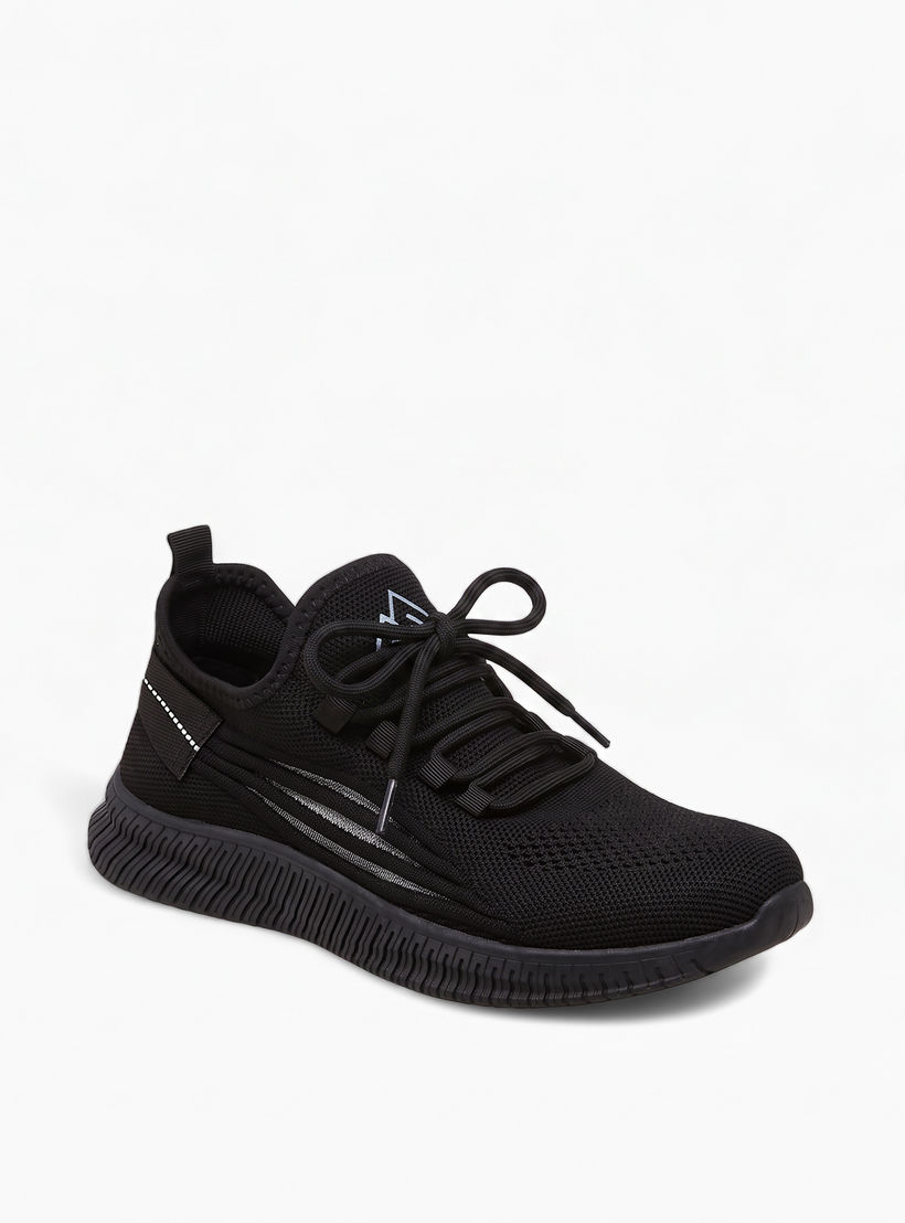Oaklan by Shoexpress Women's Textured Sports Shoes-sports-women-shoes-image-2