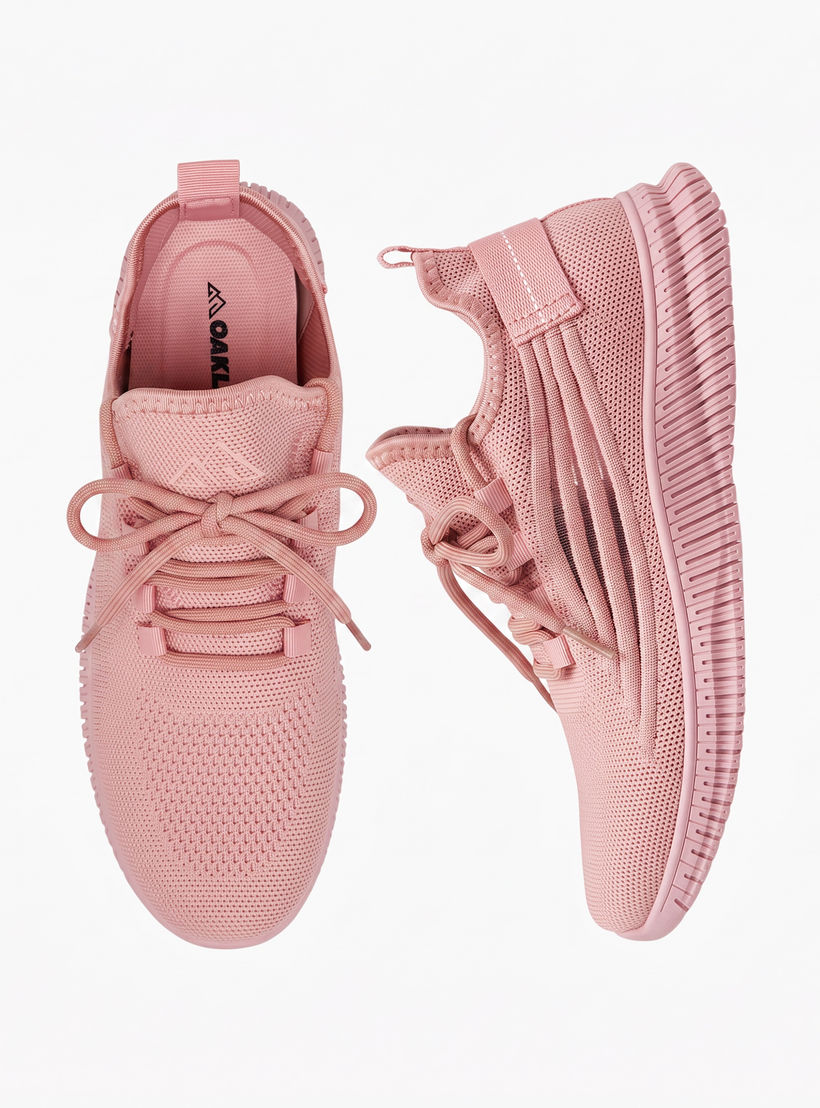 Oaklan by Shoexpress Women's Textured Sports Shoes-sports-women-shoes-image-1
