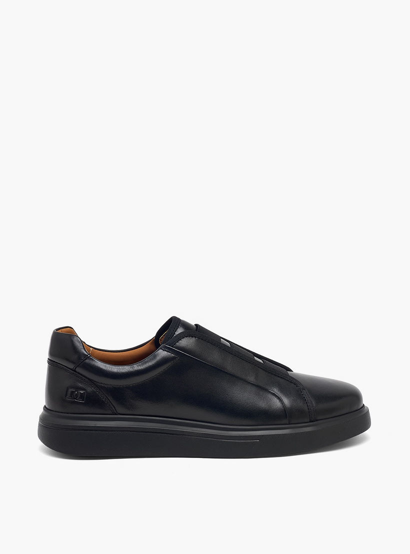 Duchini Men Leather Slip-On Ankle Sneakers-men-shoes-sneakers-image-3