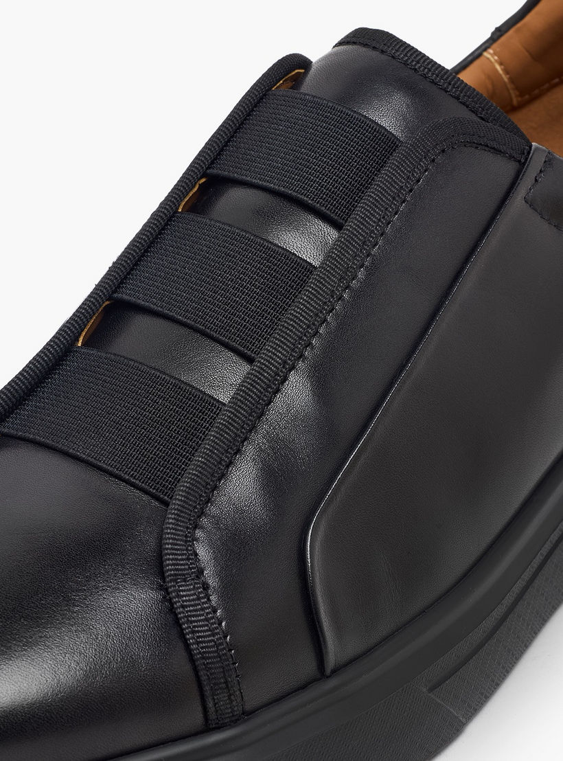 Duchini Men Leather Slip-On Ankle Sneakers-men-shoes-sneakers-image-4