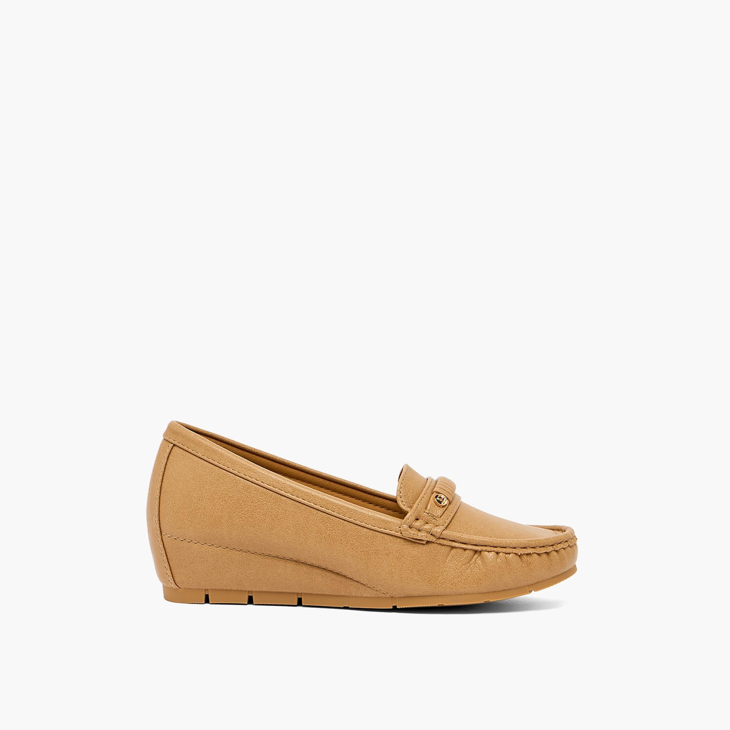 Flora Bella by Shoexpress Women Metallic Accent Loafers-women-shoes-heels-image-3