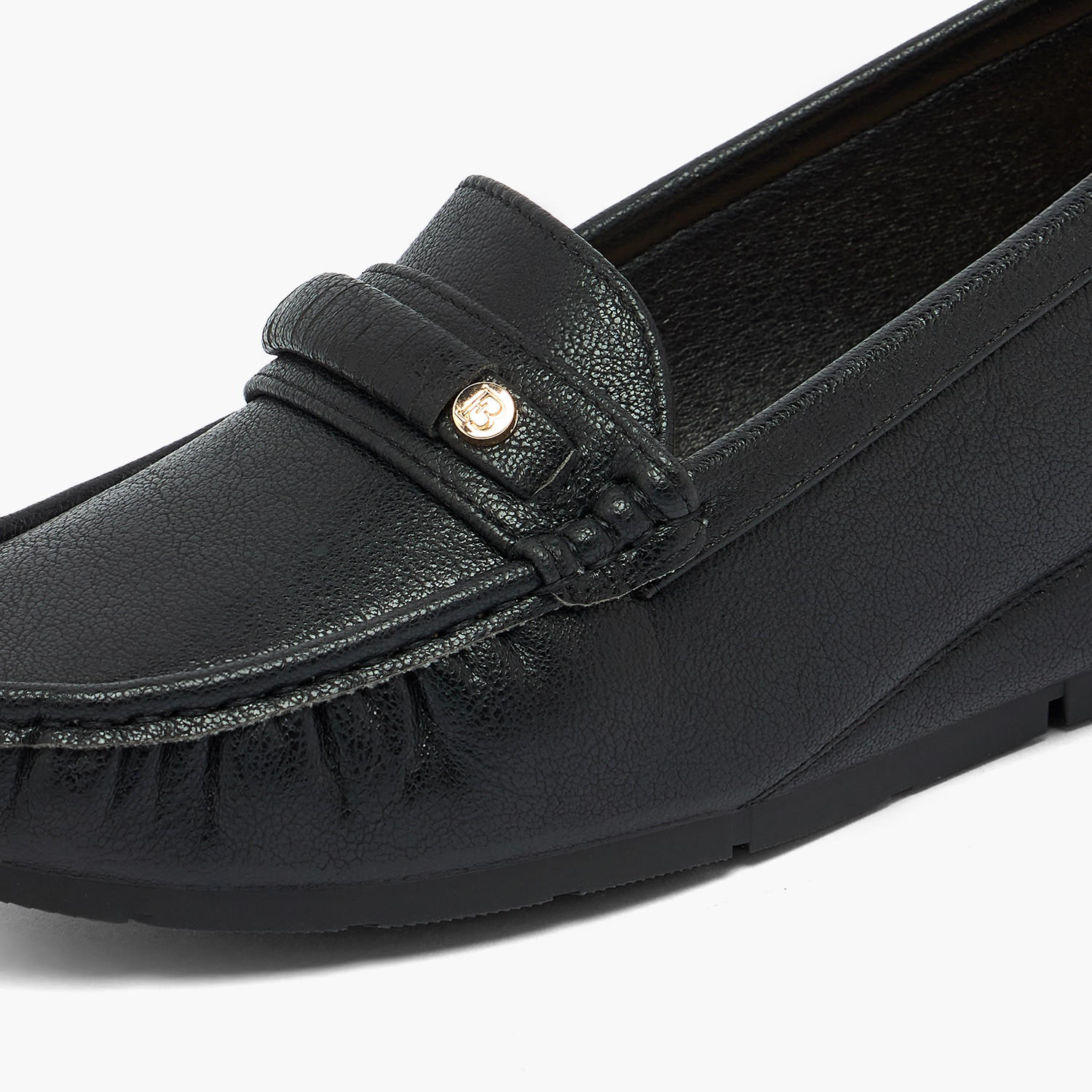 Flora Bella by Shoexpress Women Metallic Accent Loafers-women-shoes-heels-image-4