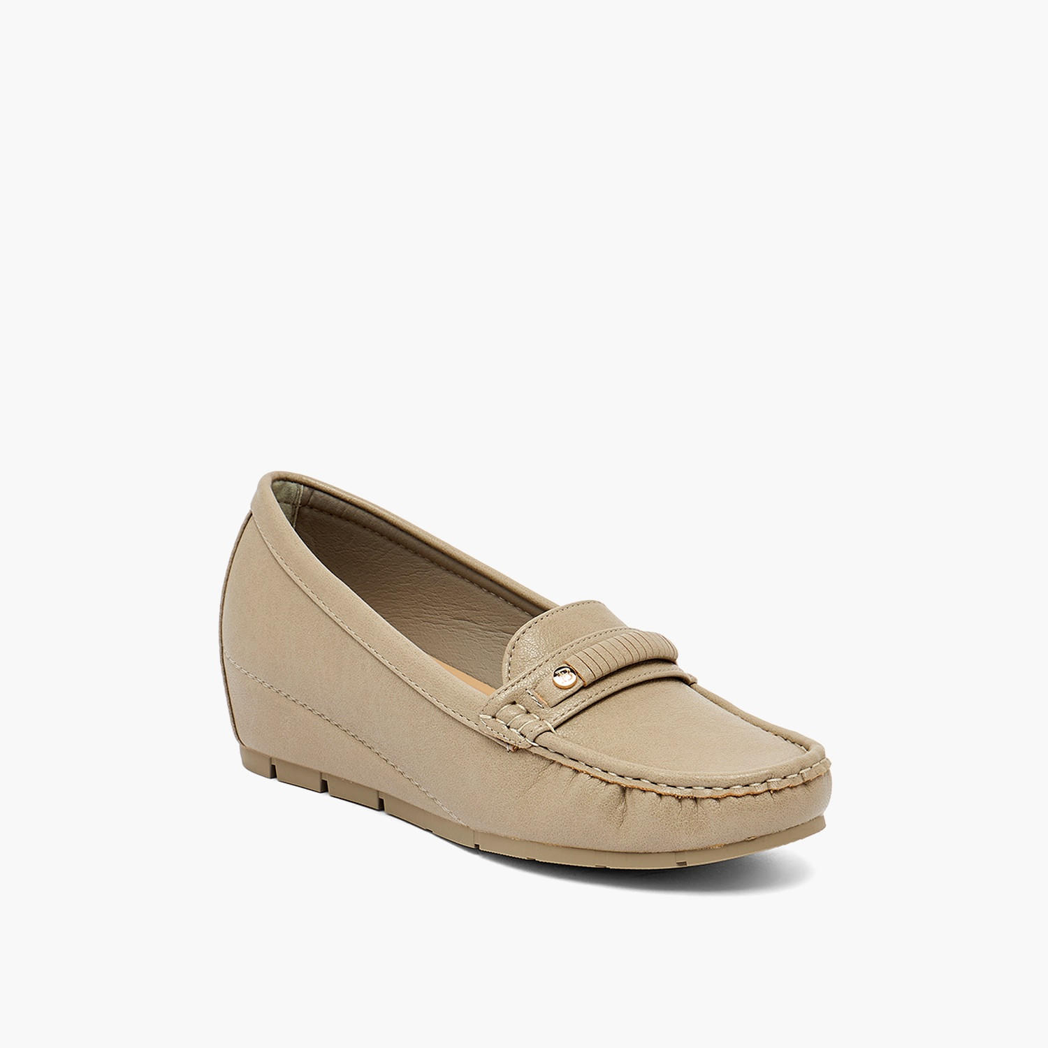 Flora Bella by Shoexpress Women Metallic Accent Loafers-women-shoes-heels-image-2