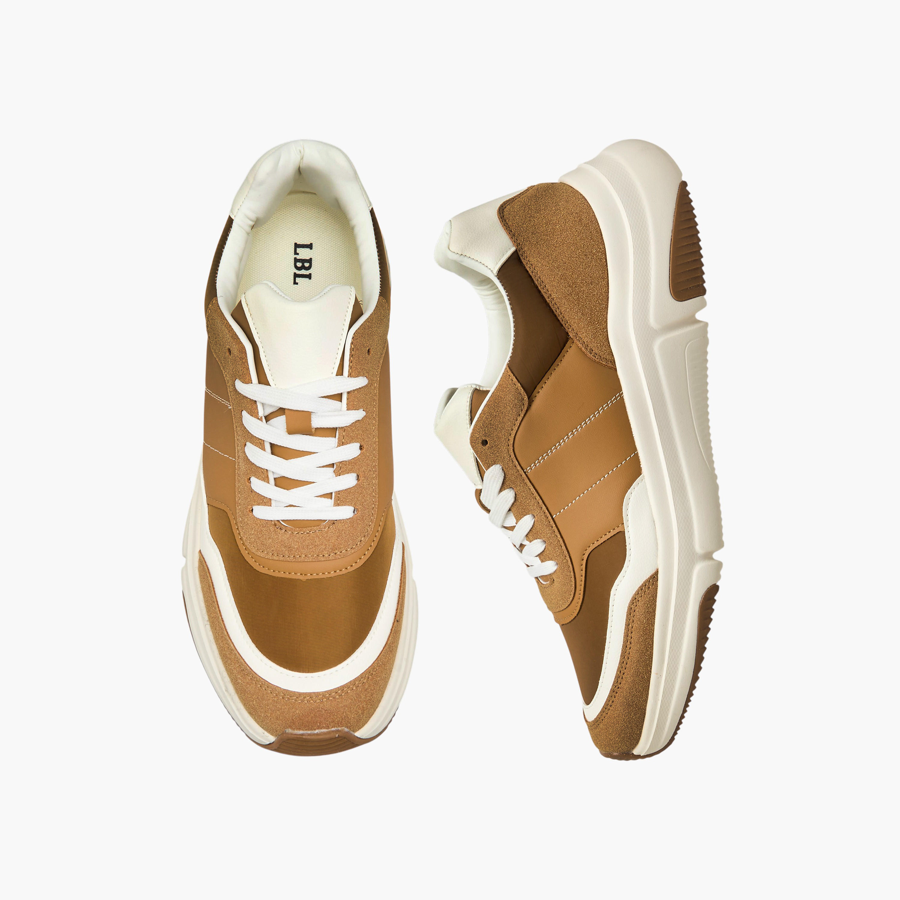 حذاء سنيكرز برباط إغلاق للرجال من أل بي أل من شو إكسبريس-men-shoes-sneakers-image-1