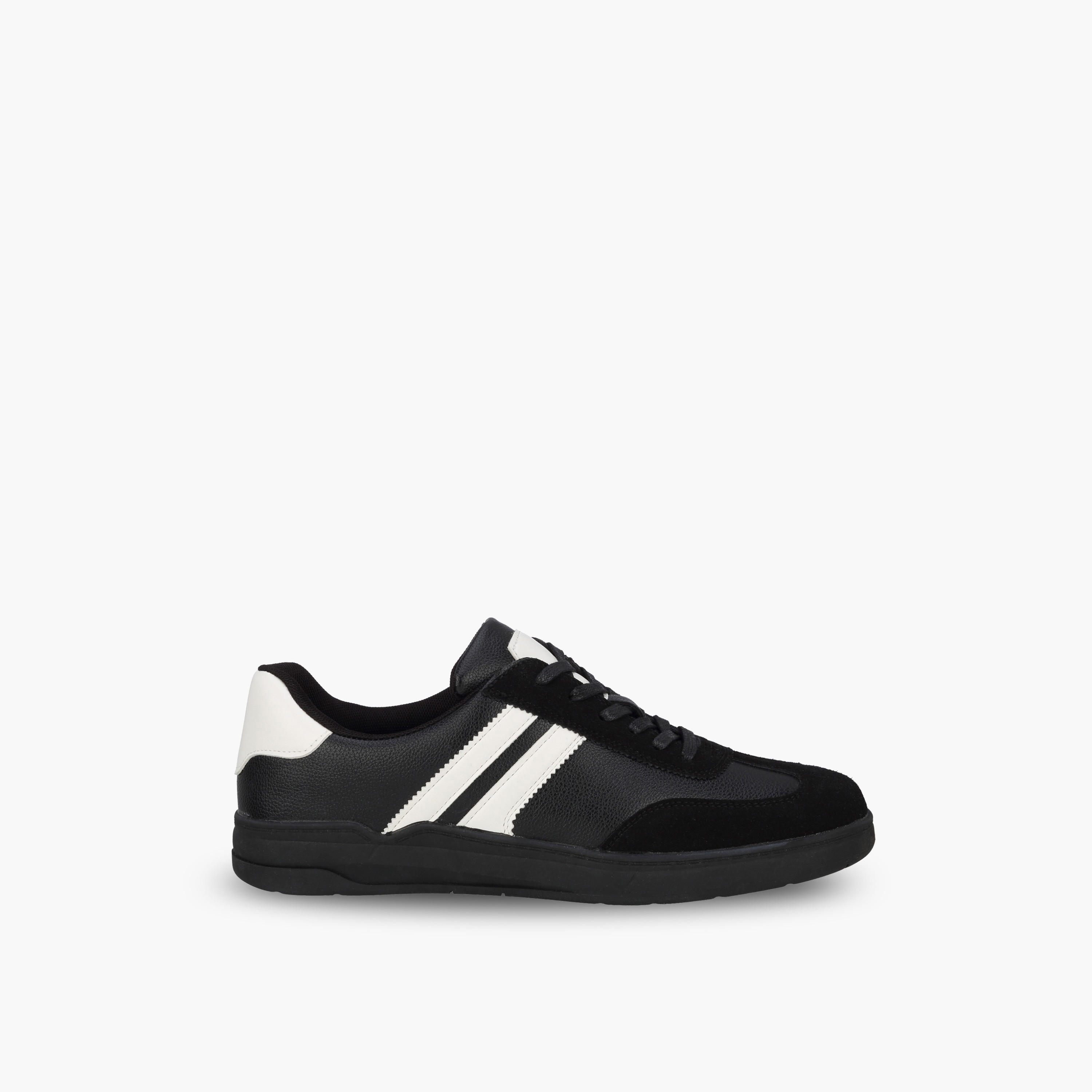 حذاء سنيكرز برباط وخطوط للرجال من إل بي إل بواسطة شو إكسبريس-men-shoes-sneakers-image-3