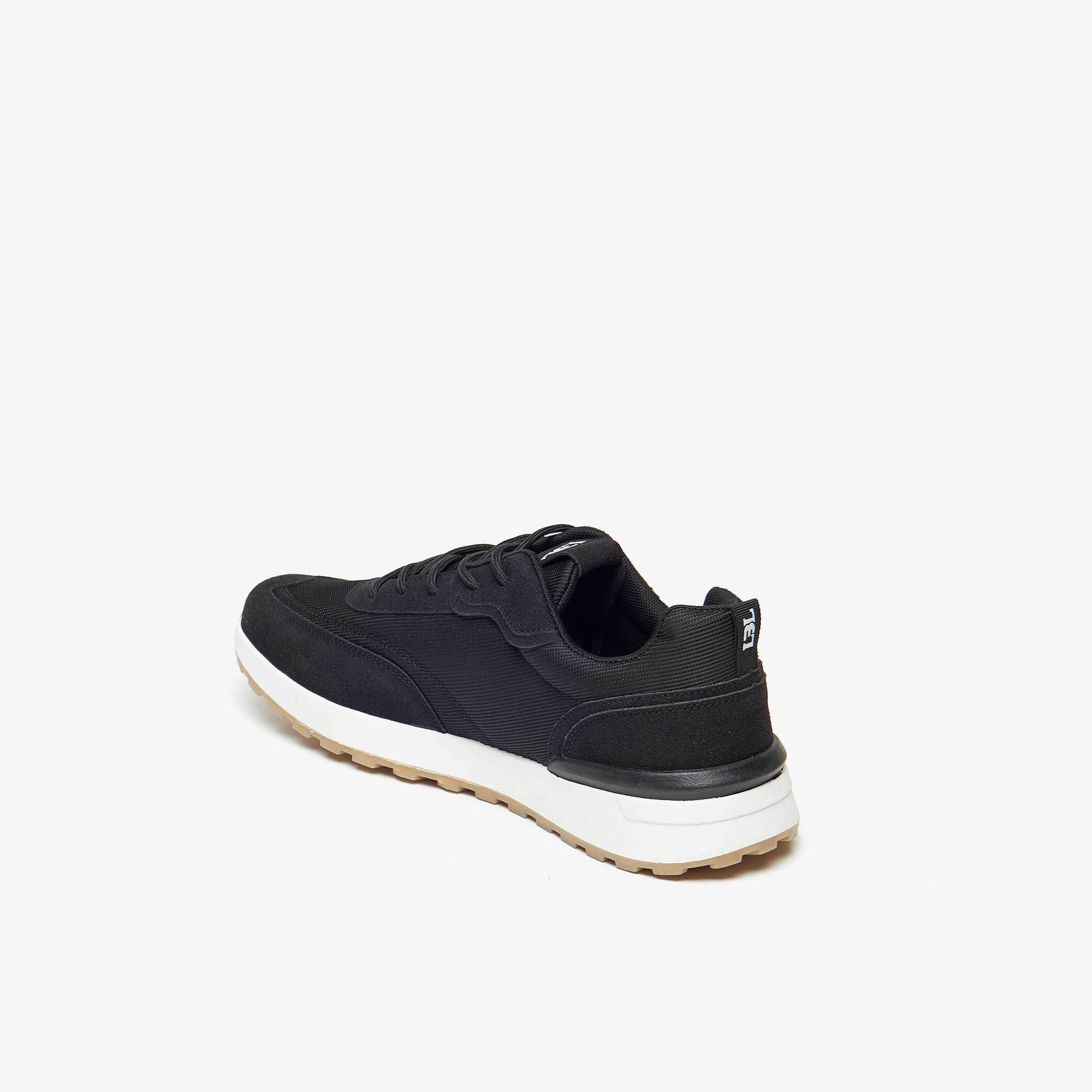 حذاء سنيكرز بارز الملمس برباط للرجال من إل بي إل من شوإكسبريس-men-shoes-sneakers-image-2