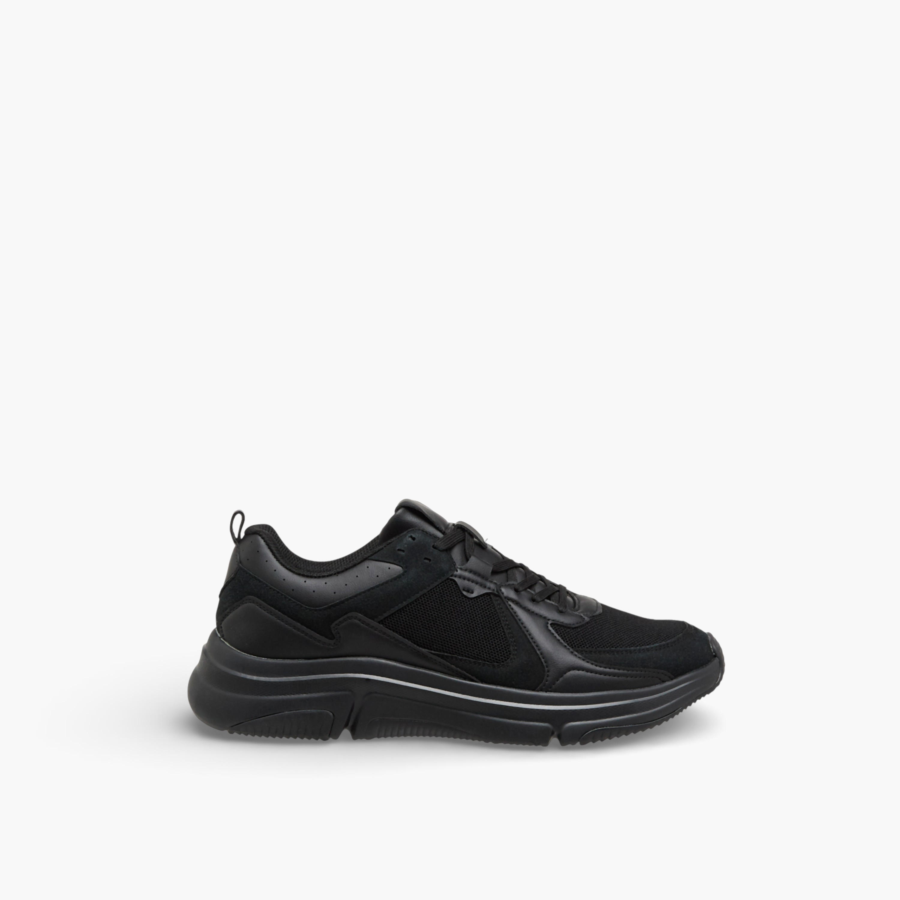 LBL by Shoexpress Men Panelled Lace-Up Sneakers-men-shoes-sneakers-image-3