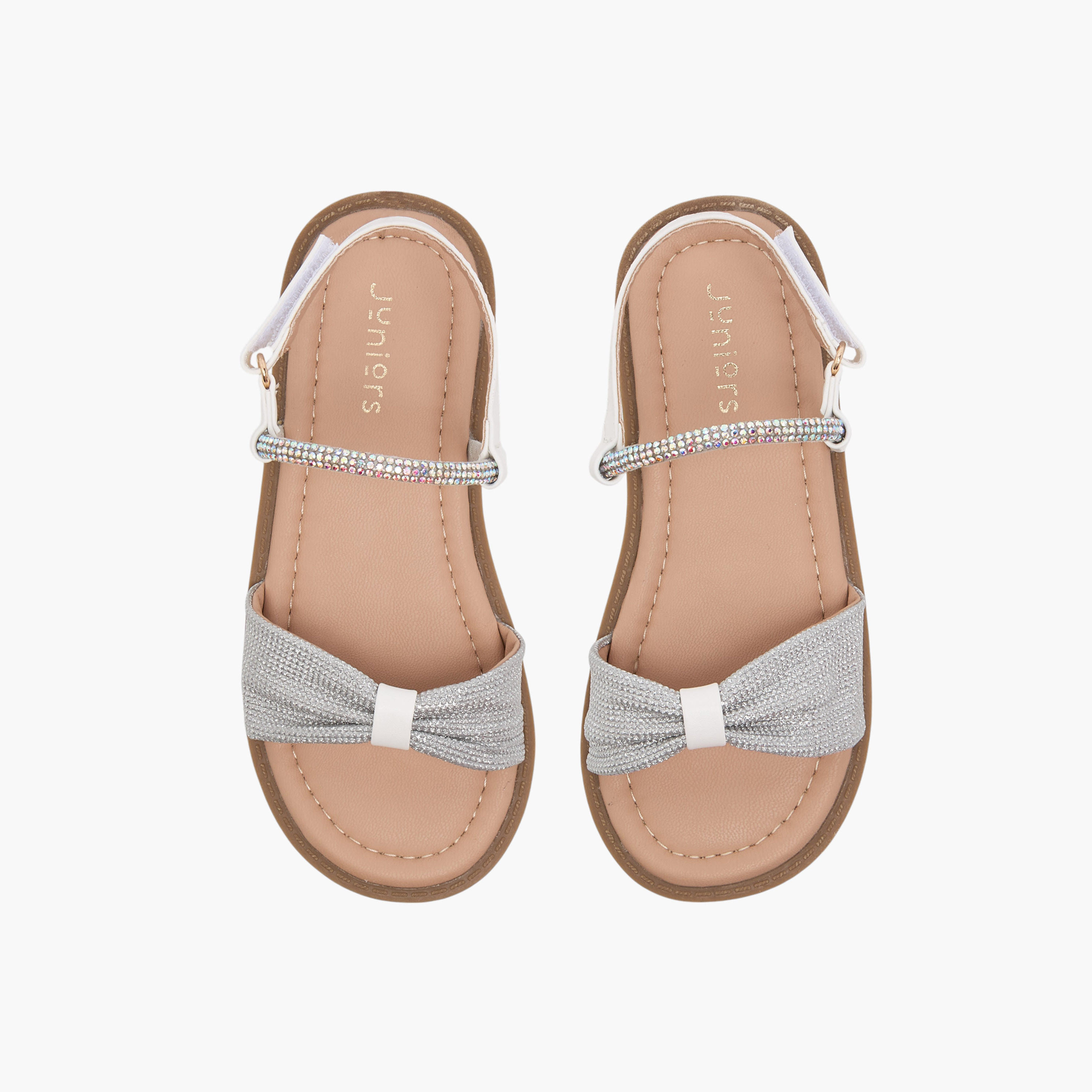 صندل مزيّن بشريط إغلاق لاصق من جونيورز-girls-shoes-sandals-image-1
