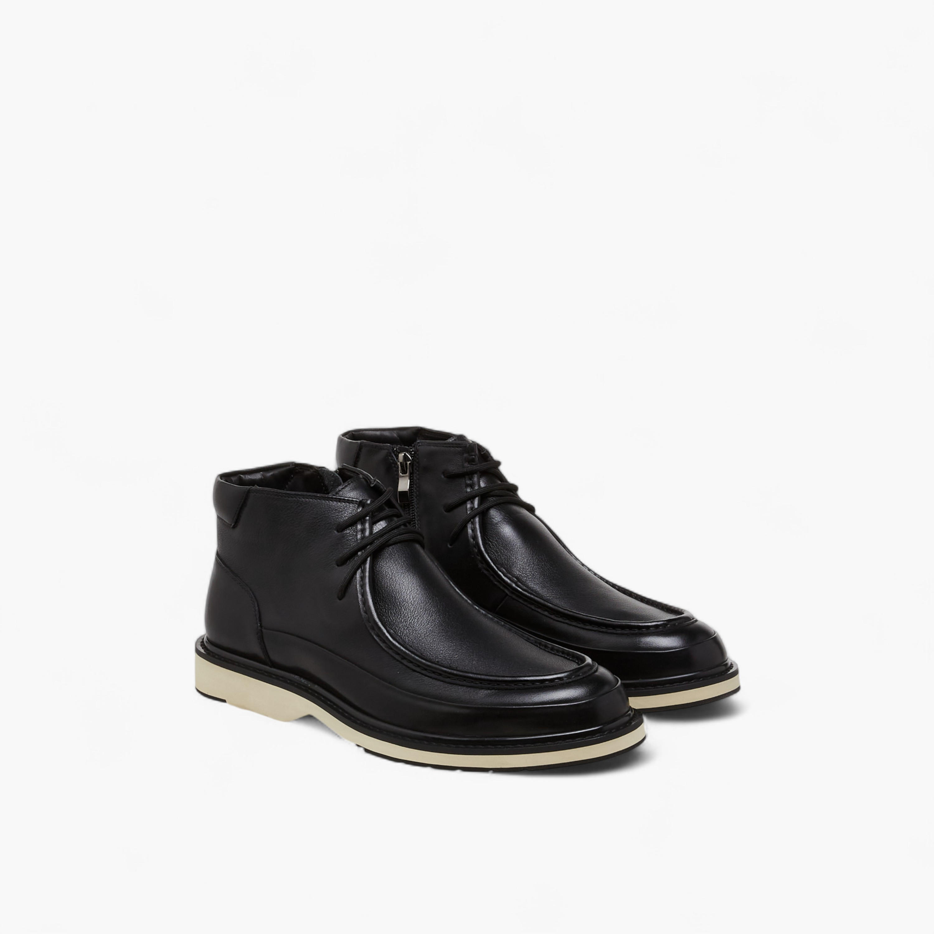 أبوات تشوكا جلد برباط للرجال من دوتشيني-men-shoes-boots-image-1