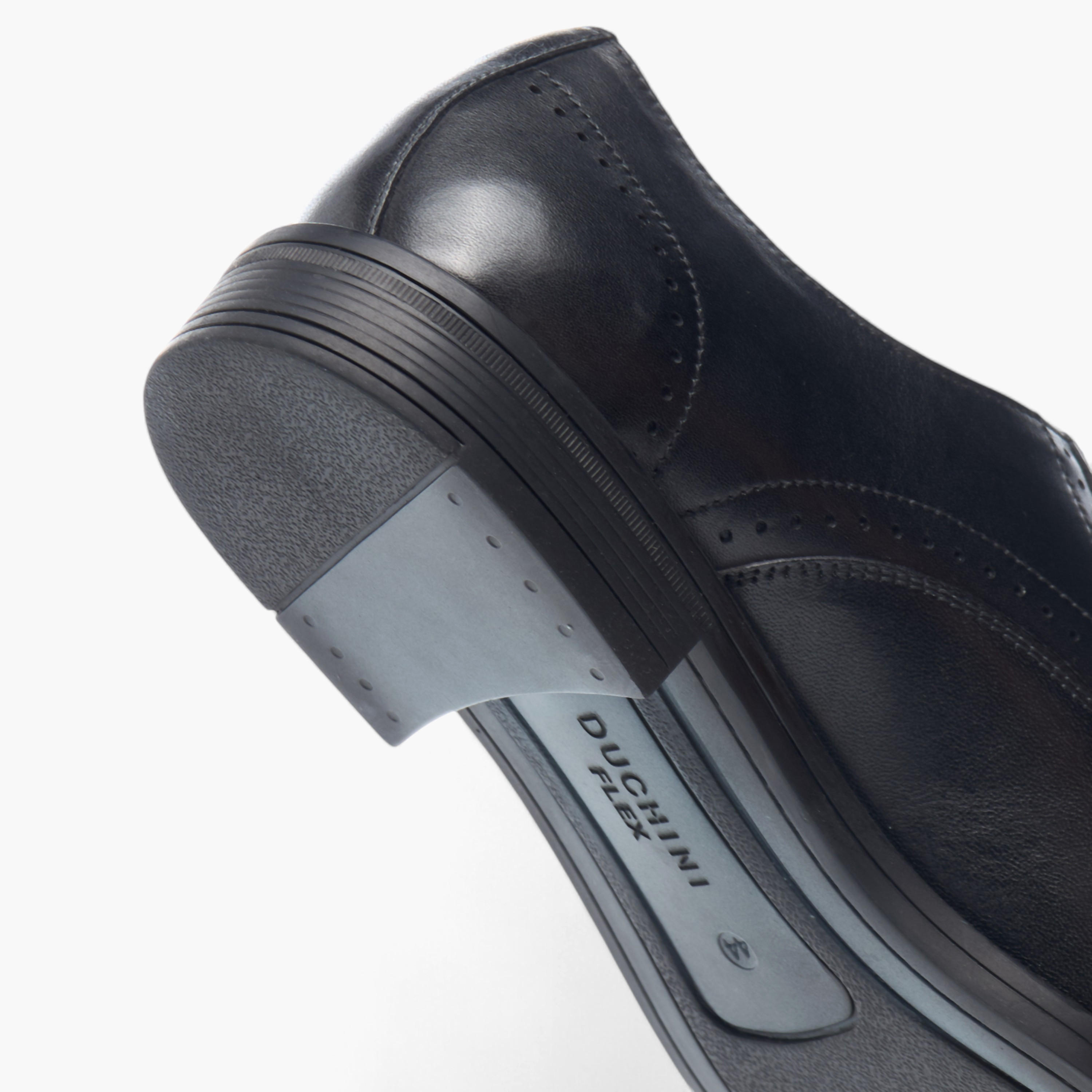 Duchini Men Genuine Leather Lace-Up Derby Shoes-men-shoes-formalshoes-image-5