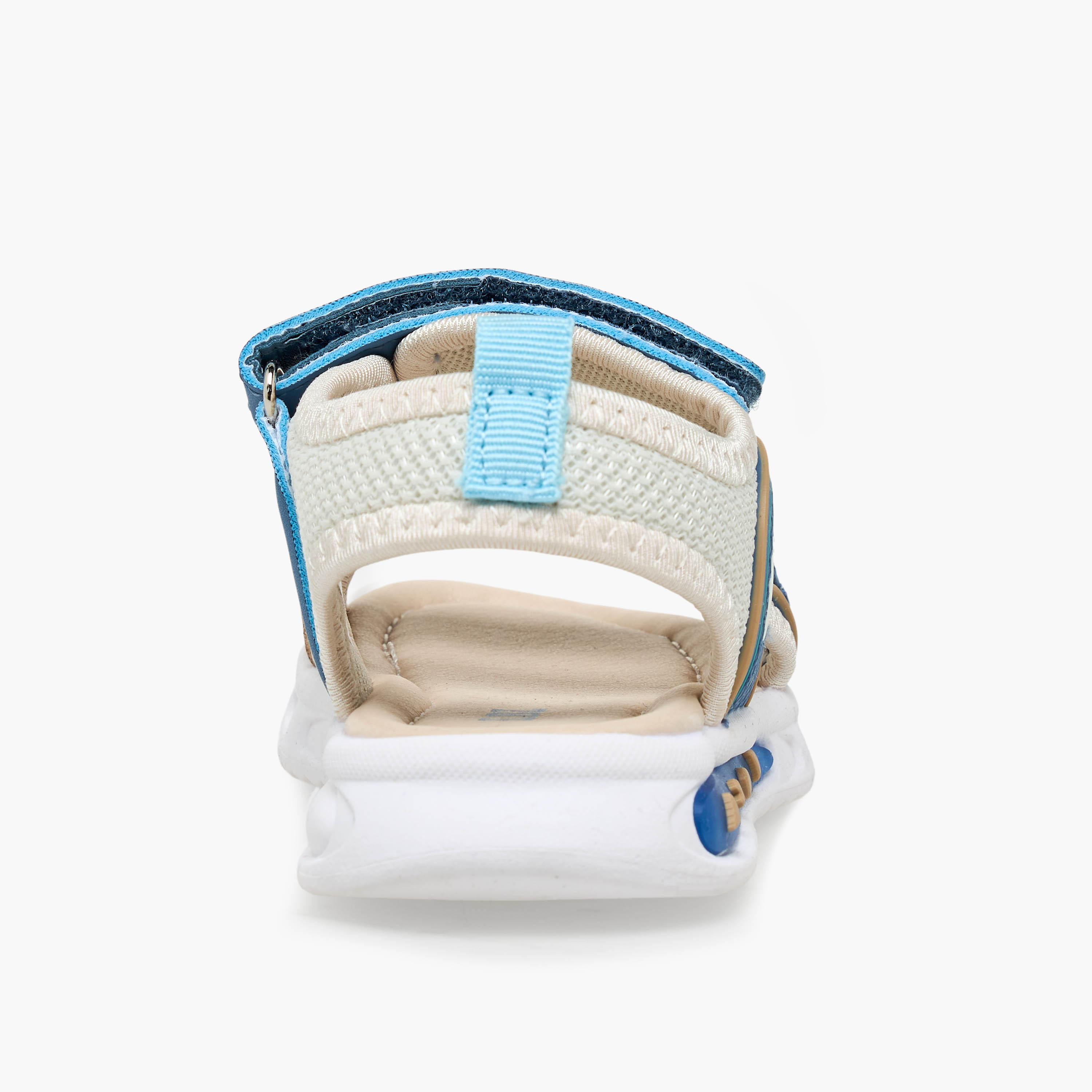 LBL by Shoexpress Boys Printed Hook & Loop Sandals-boys-shoes-sandals-image-5