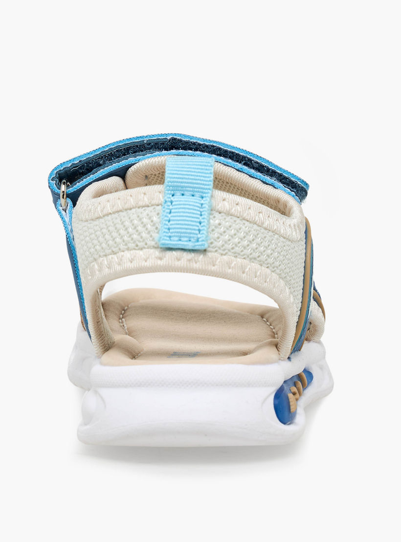 LBL by Shoexpress Boys Printed Hook & Loop Sandals-boys-shoes-sandals-image-5