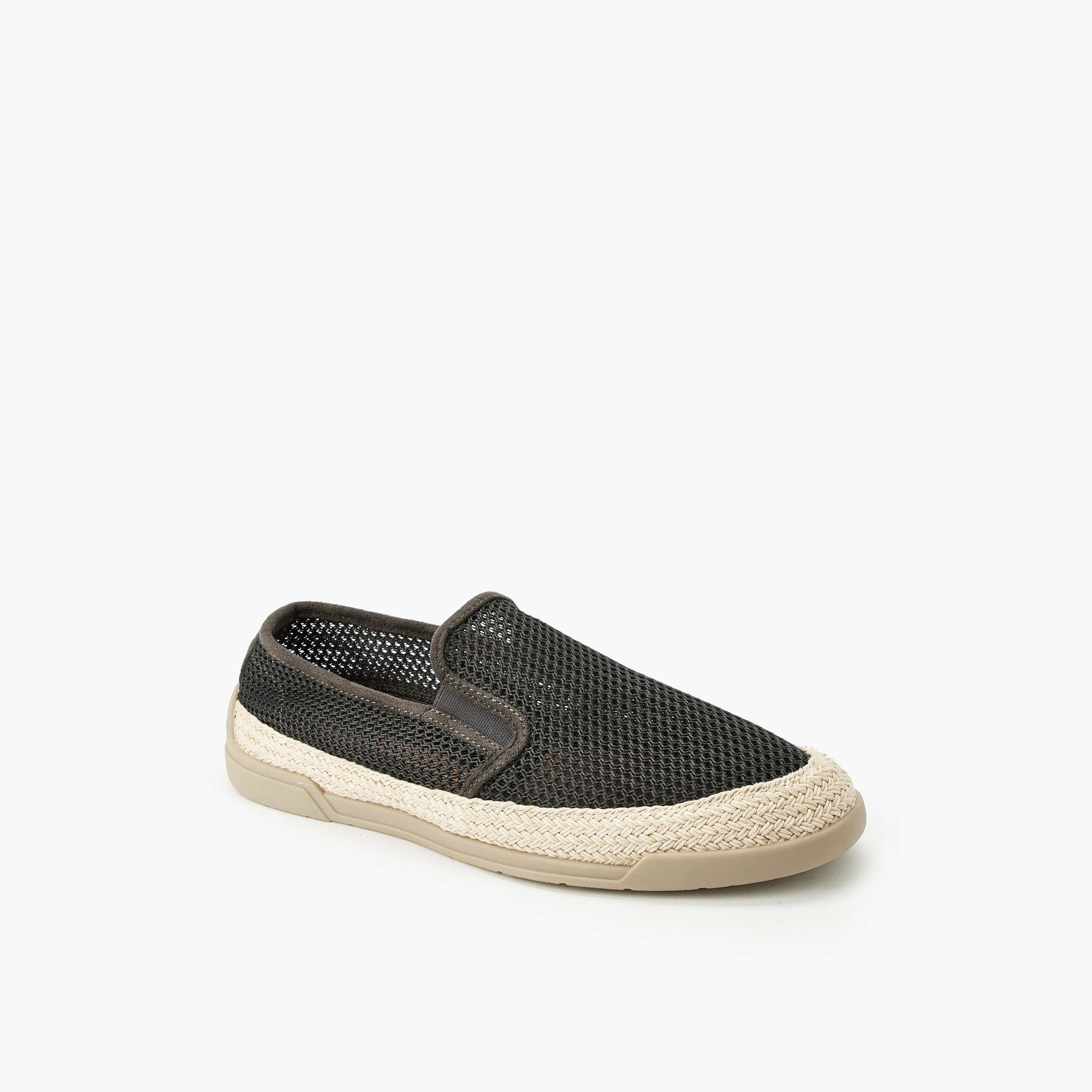 Peppermint Men Textured Espadrilles Loafers-men-shoes-loafersandmoccasins-image-2