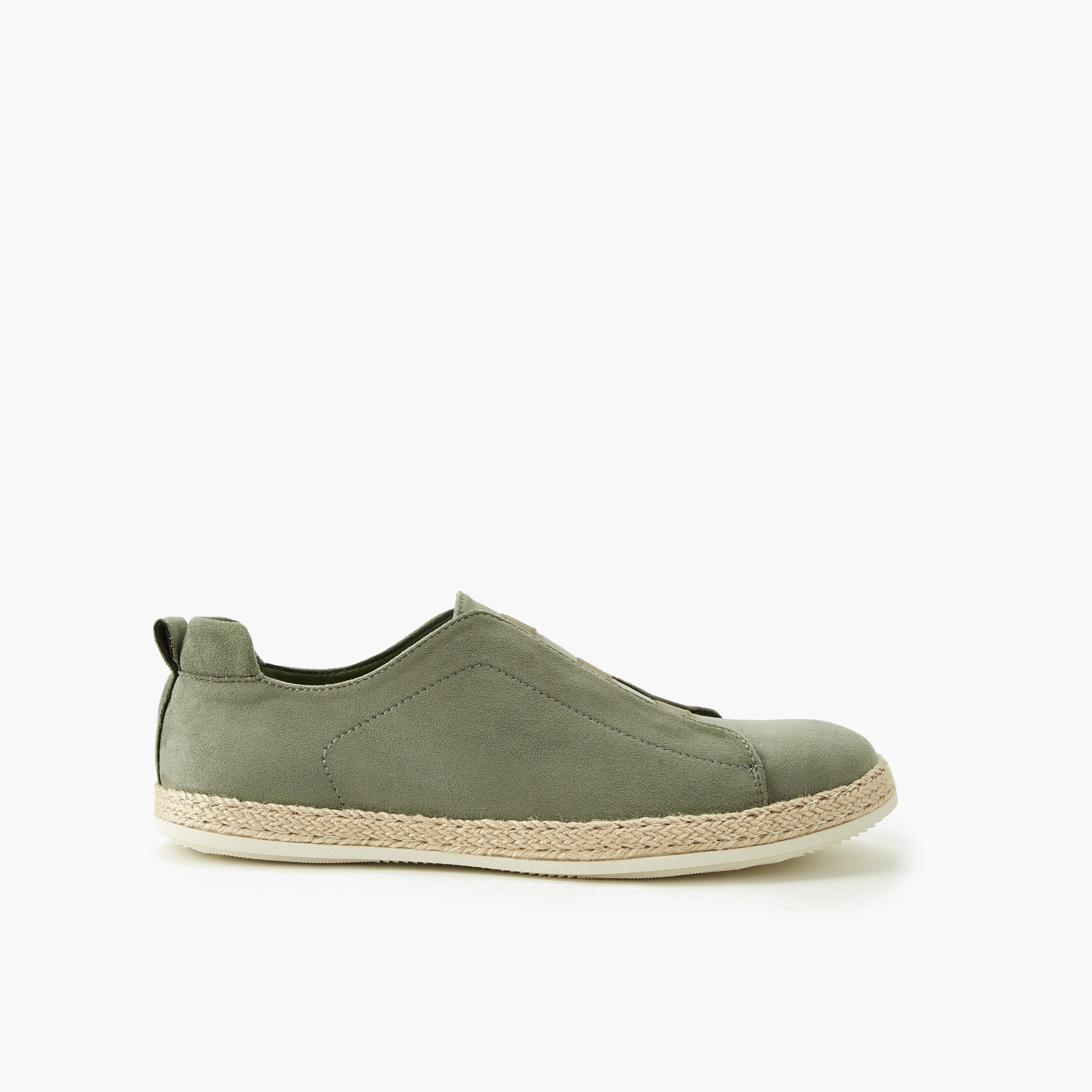 Peppermint Men Textured Slip-On Espadrille Loafers-men-shoes-loafersandmoccasins-image-3