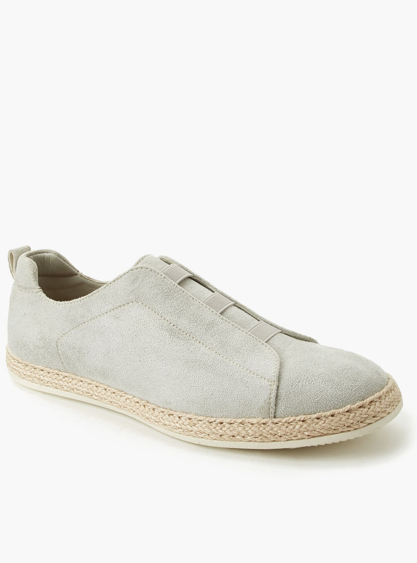 Peppermint Men Textured Slip-On Espadrille Loafers-men-shoes-loafersandmoccasins-image-2