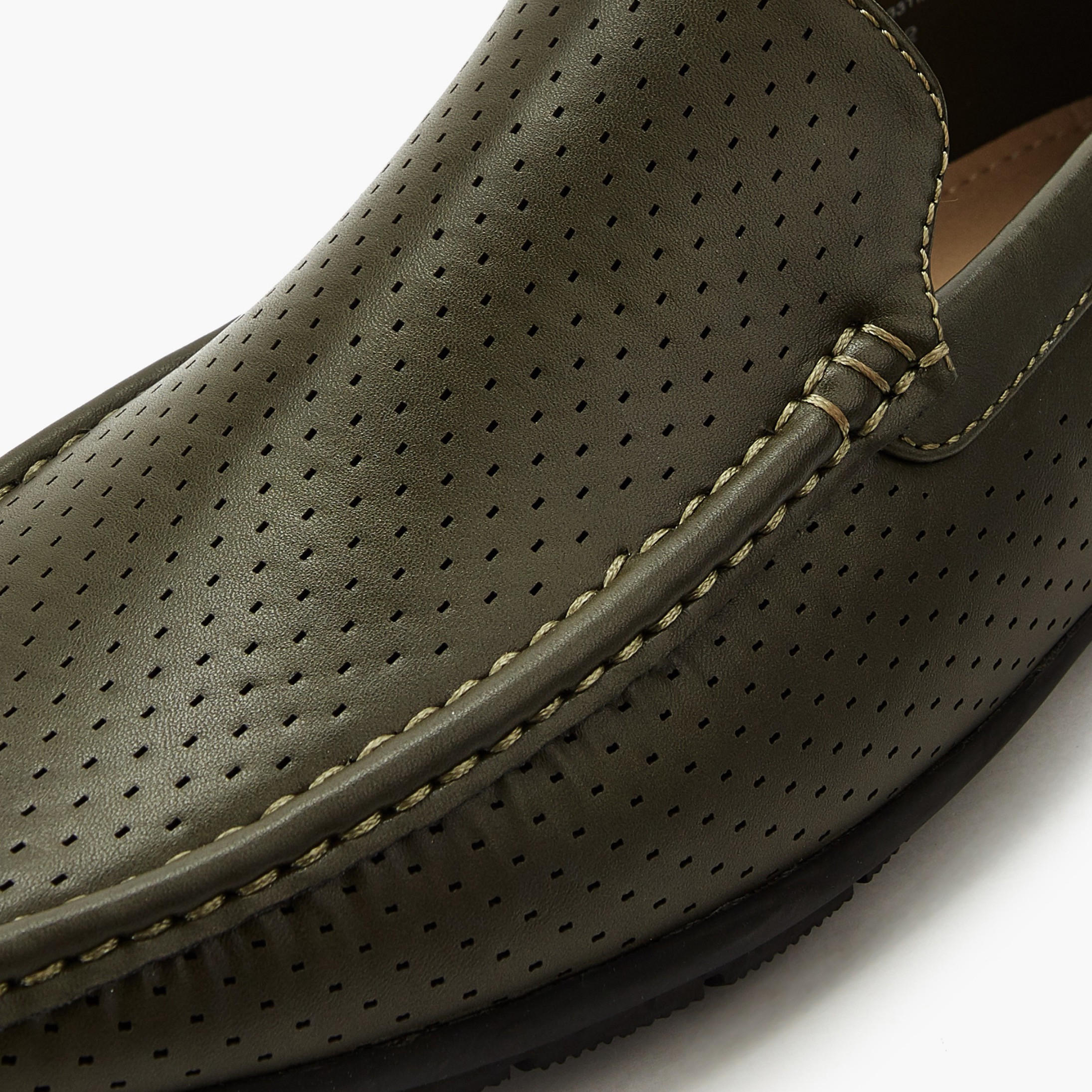 Renzo Ruganni Men Textured Loafers-men-shoes-loafersandmoccasins-image-4