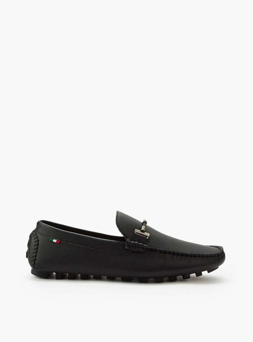 حذاء موكاسين بارز الملمس سهل الارتداء للرجال من رينزو روغاني-men-shoes-loafersandmoccasins-image-3