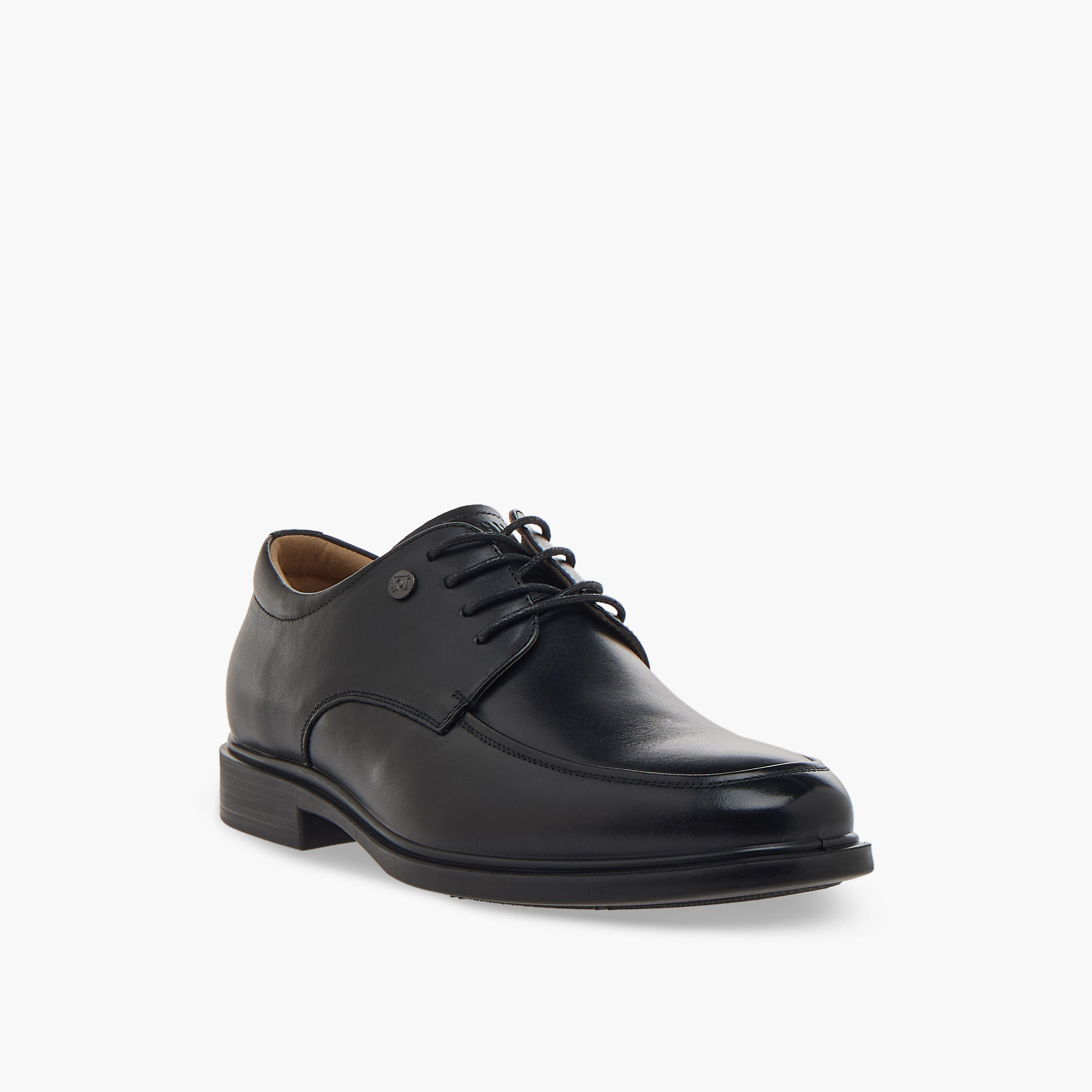 Duchini Men Lace-Up Leather Derby Shoes-men-shoes-formalshoes-image-2