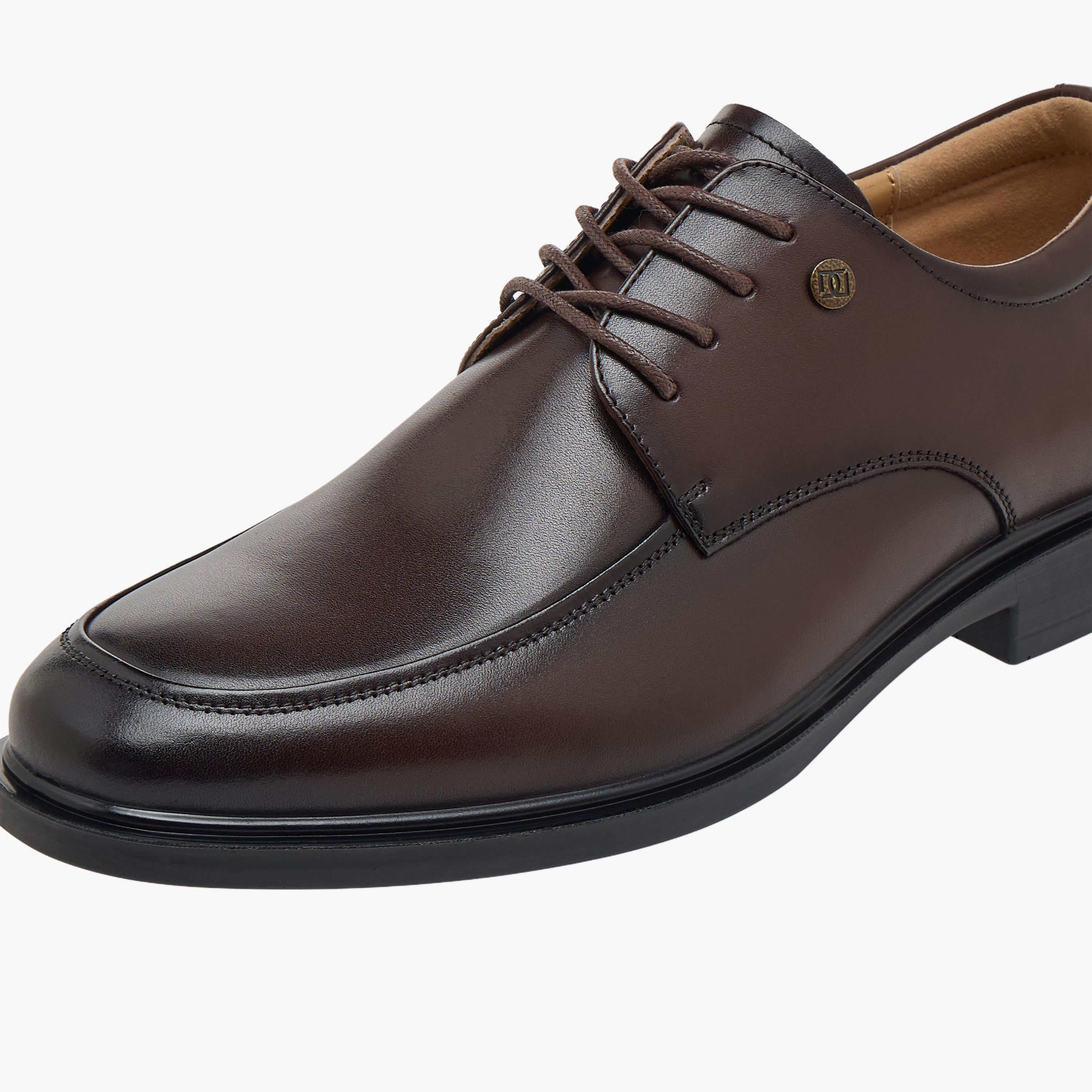 Duchini Men Lace-Up Leather Derby Shoes-men-shoes-formalshoes-image-7
