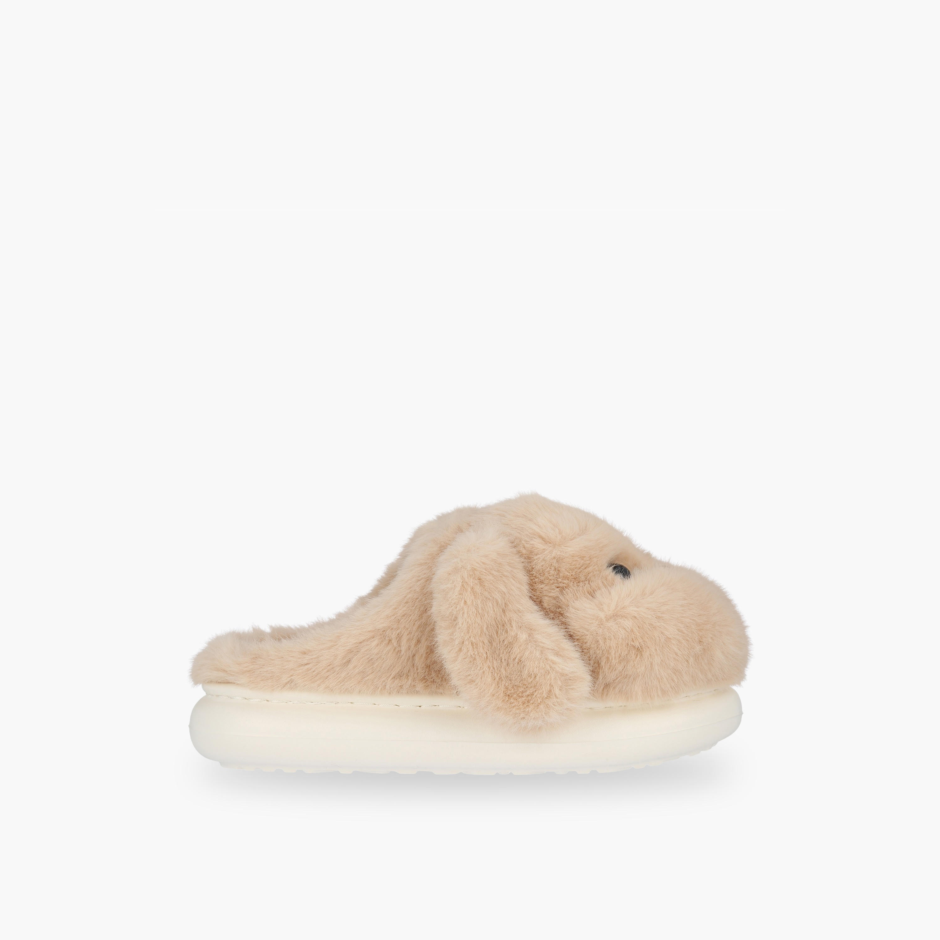 Le Confort Women Bunny Plush Bedroom Slippers-women-shoes-bedroomslippers-image-2