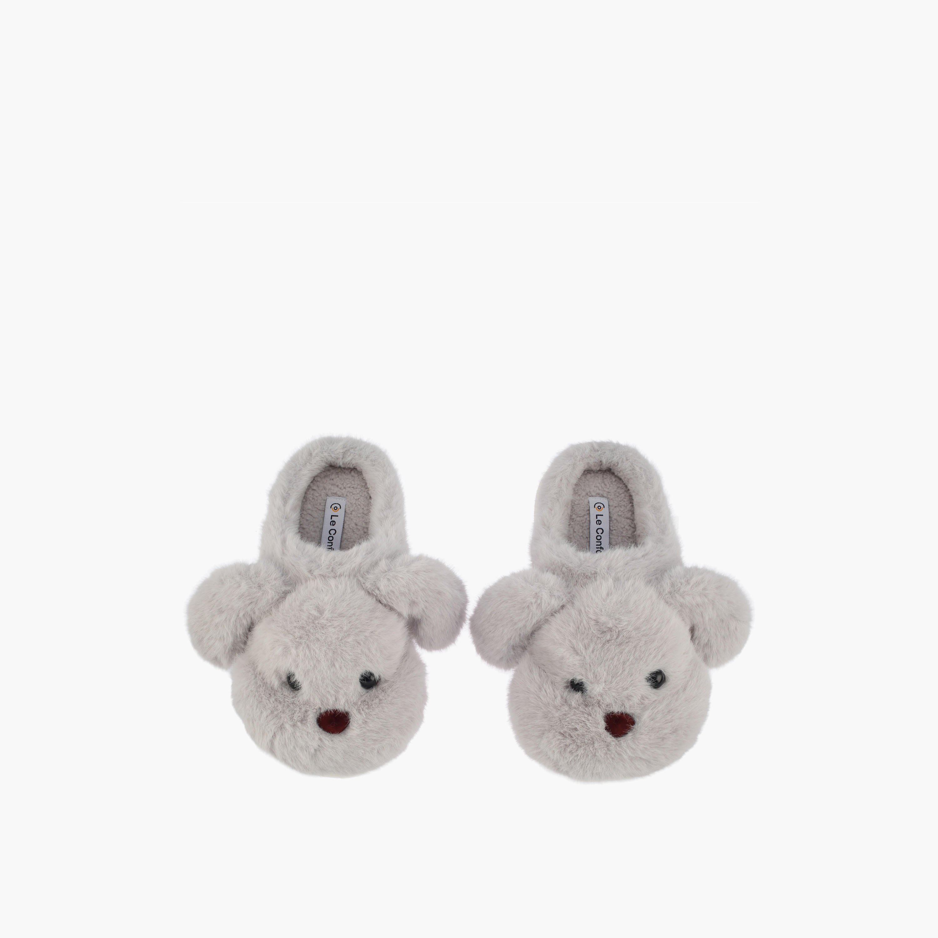 Le Confort Women Bunny Plush Bedroom Slippers-women-shoes-bedroomslippers-image-1