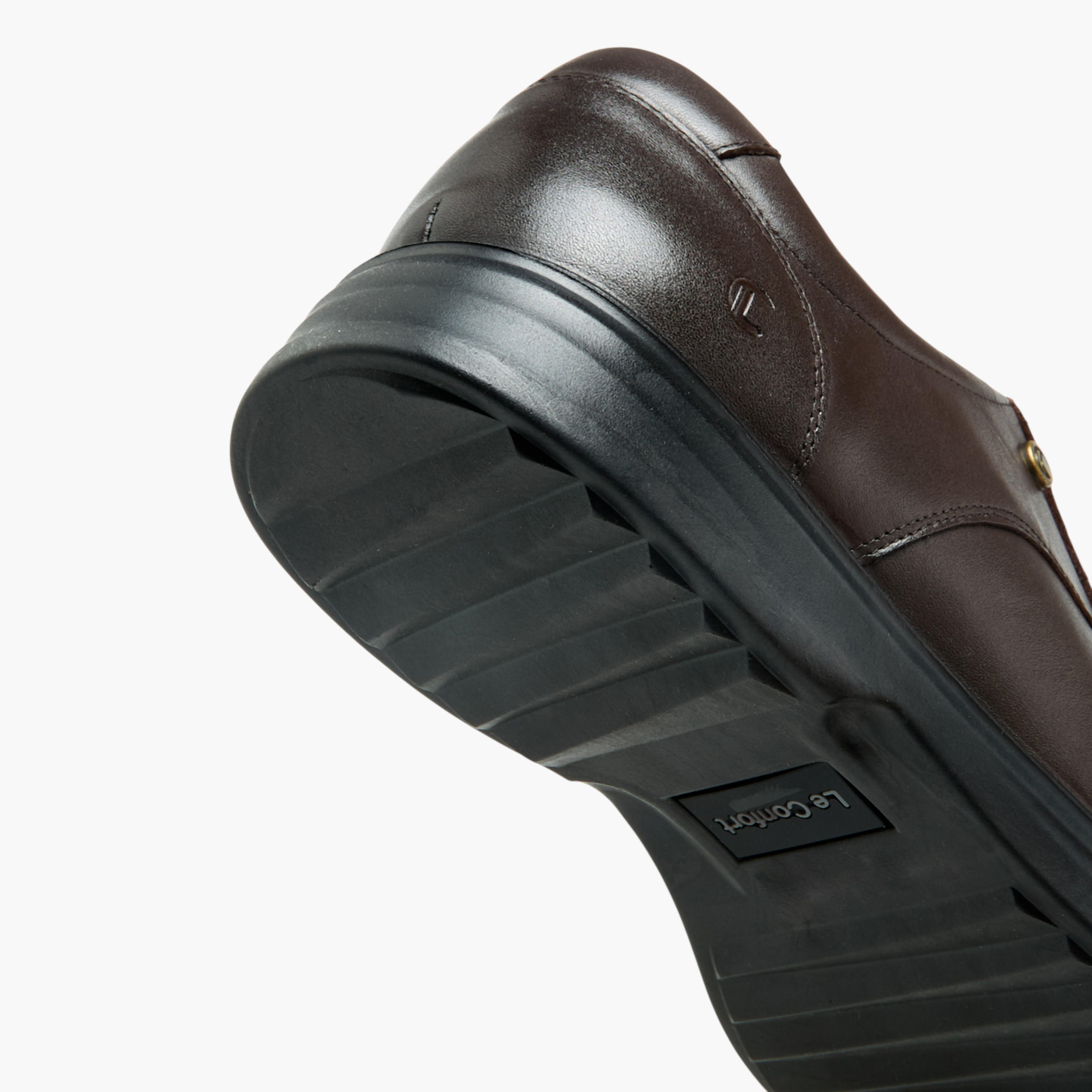 حذاء ديربي جلد طبيعي برباط للرجال من لو كونفور-men-shoes-formalshoes-image-5