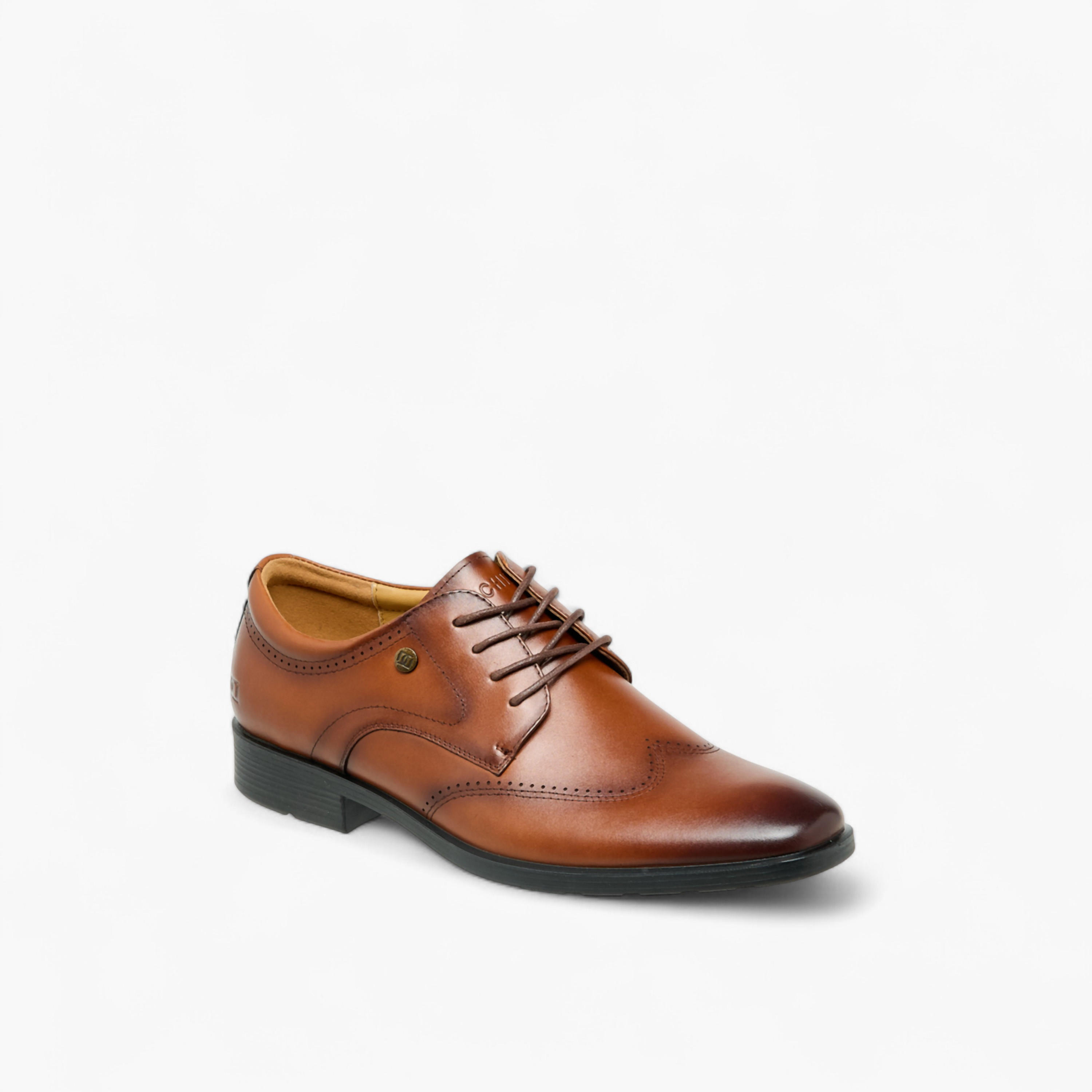 حذاء ديرقي رجالي بأربطة من الجلد الطبيعي-men-shoes-formalshoes-image-2
