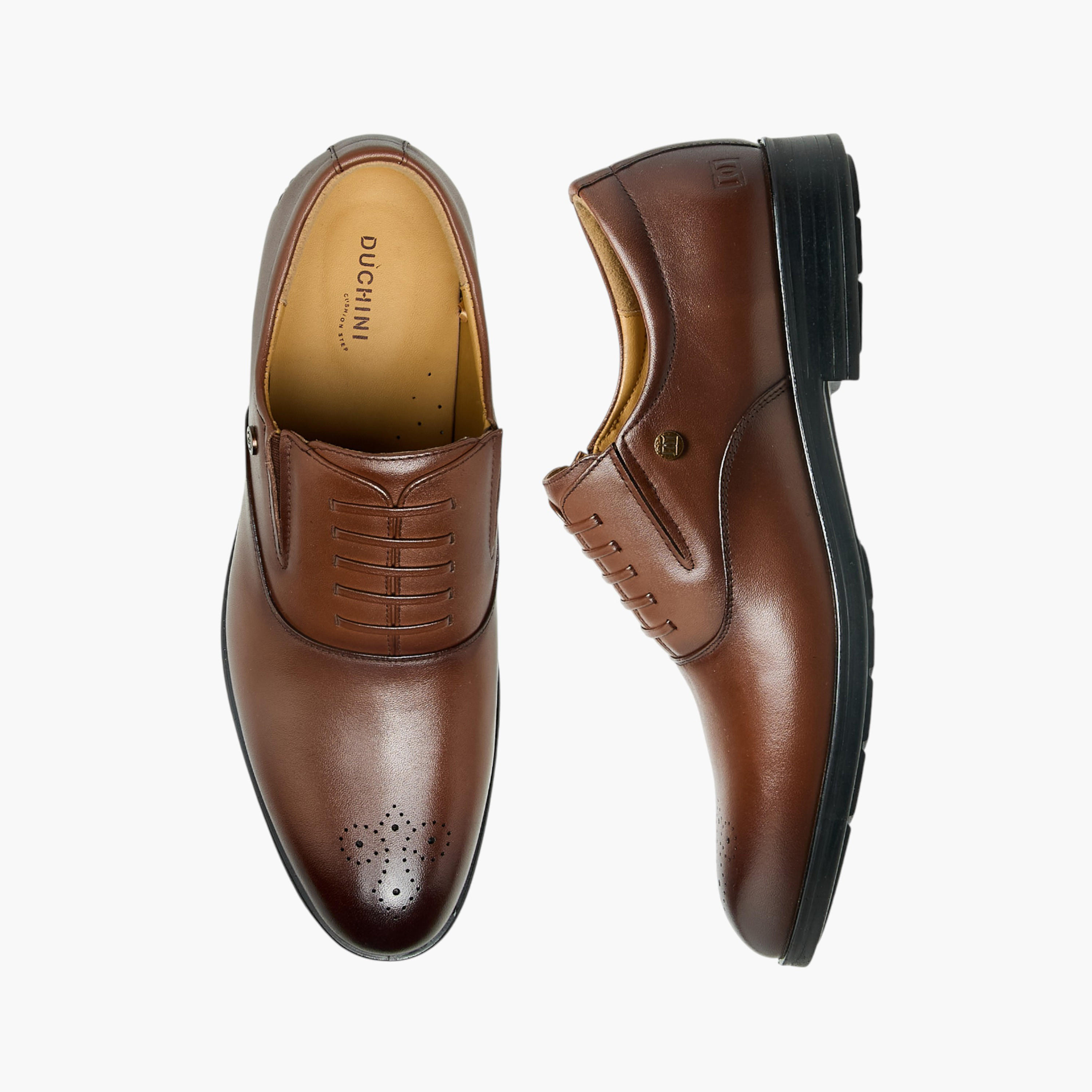 حذاء أوكسفورد جلد طبيعي سهل الارتداء للرجال من دوتشيني-men-shoes-formalshoes-image-1
