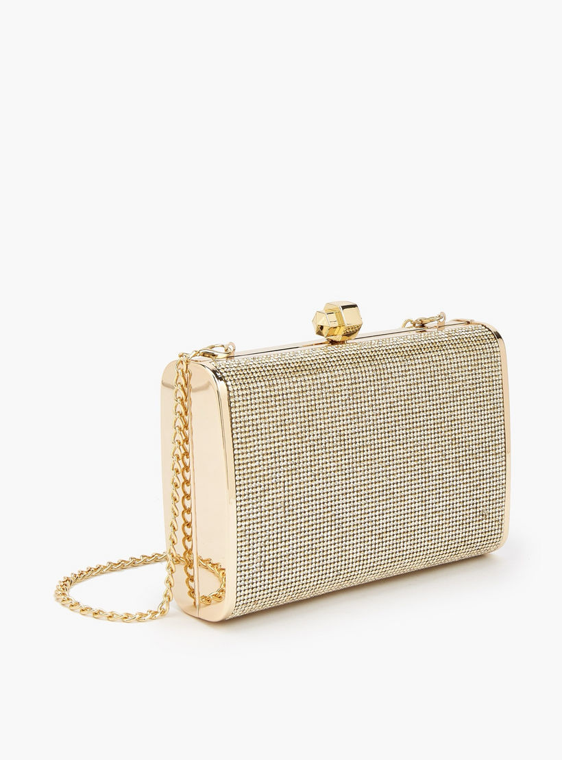شنطة كلاتش مزينة بحزام قابل للفصل من فلورا بيلا-women-bagsandwallets-handbags-image-3