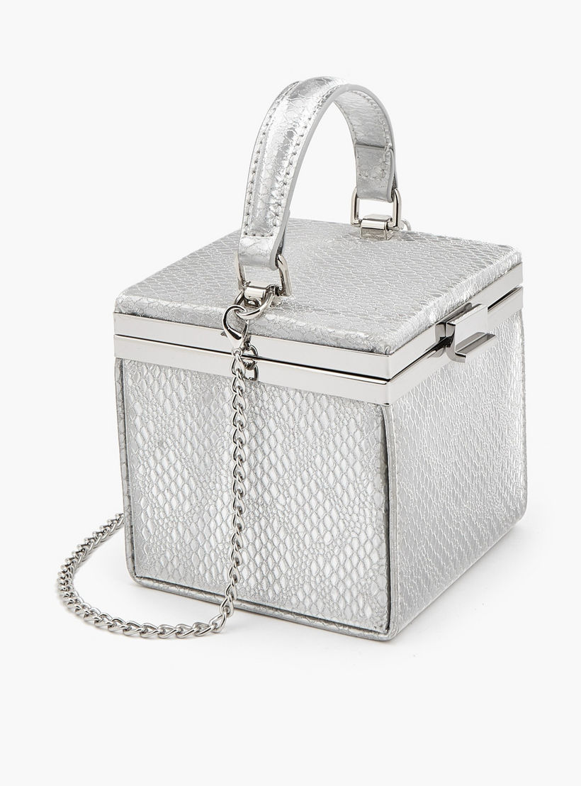 Flora Bella Textured Crossbody Bag with Detachable Chain Strap-women-bagsandwallets-handbags-image-3