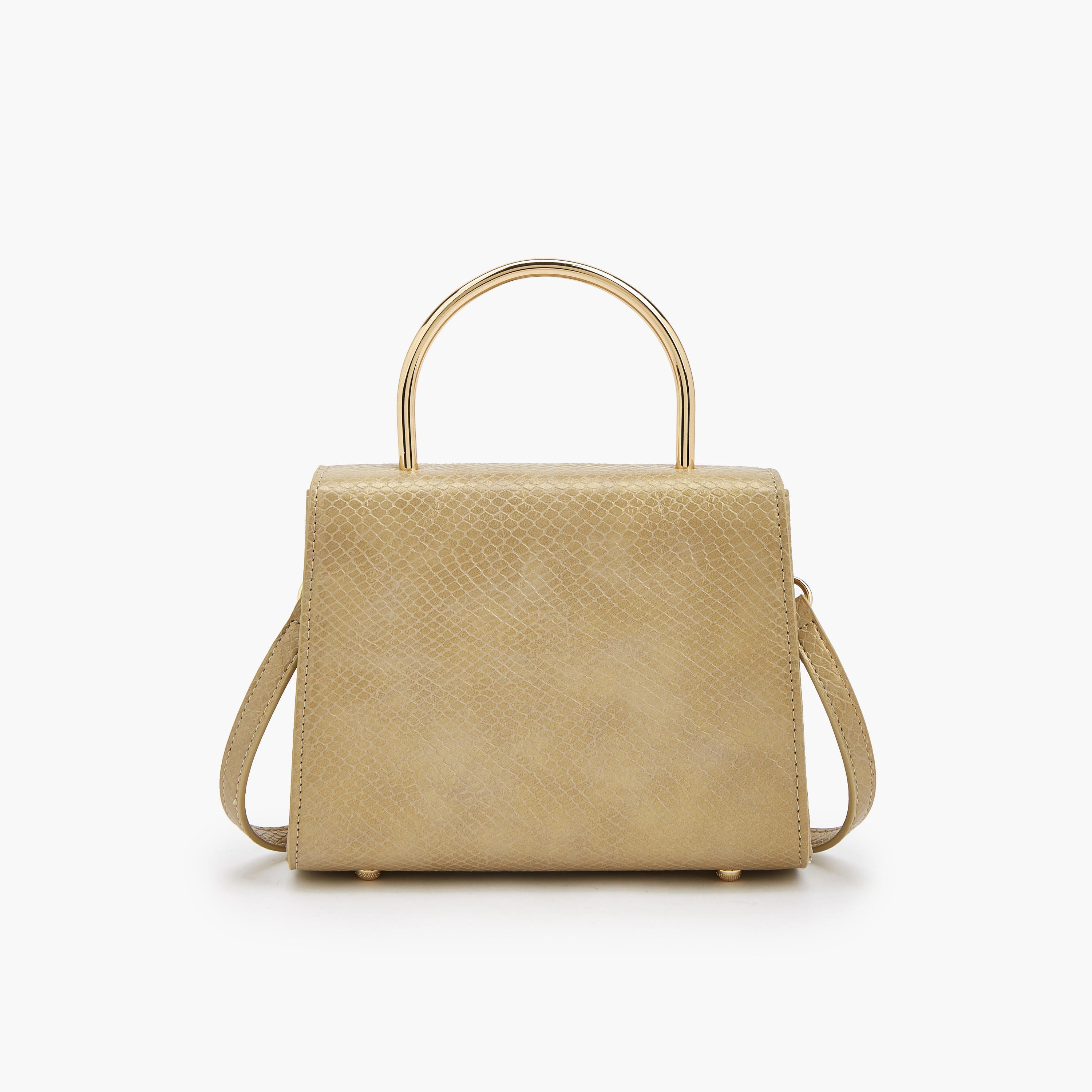 شنطة كروس بودي مزينة بإبزيم وحزام قابل للفصل من فلورا بيلا-women-bagsandwallets-handbags-image-6