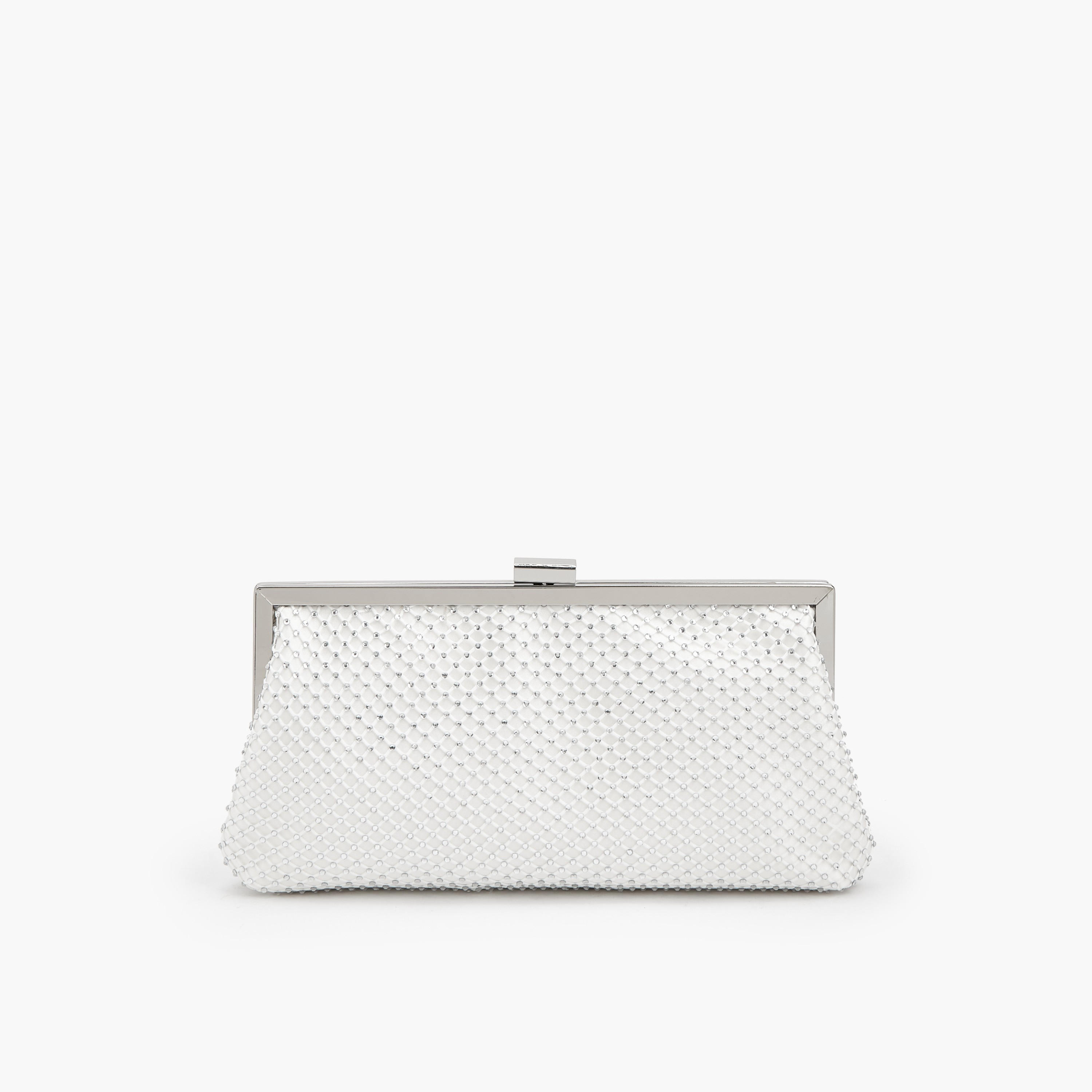 شنطة كلاتش مزينة بزر إغلاق وحزام سلسلة من فلورا بيلا-women-bagsandwallets-handbags-image-1